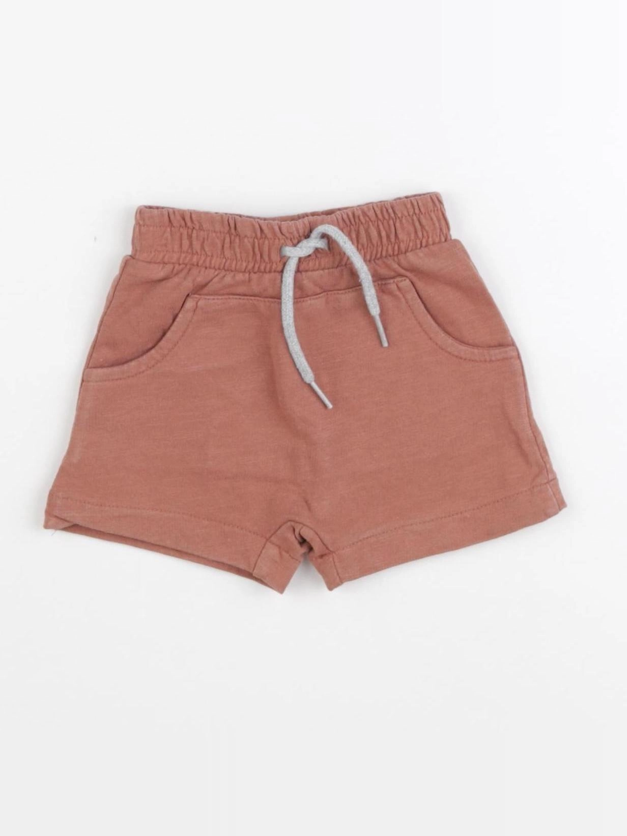Vertbaudet - short marron - 3 mois
