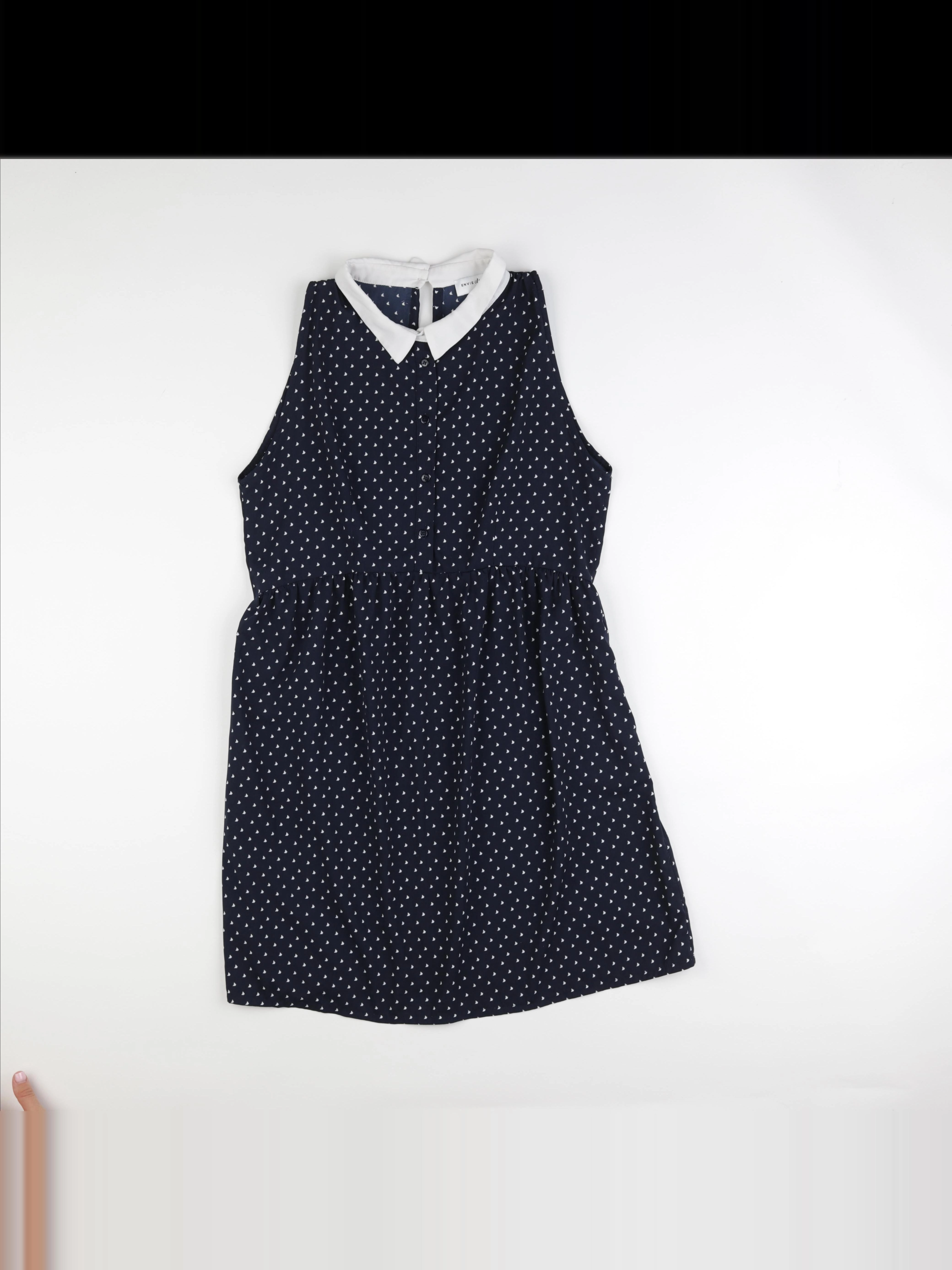 Envie de fraise - robe grossesse bleu, blanc - 38