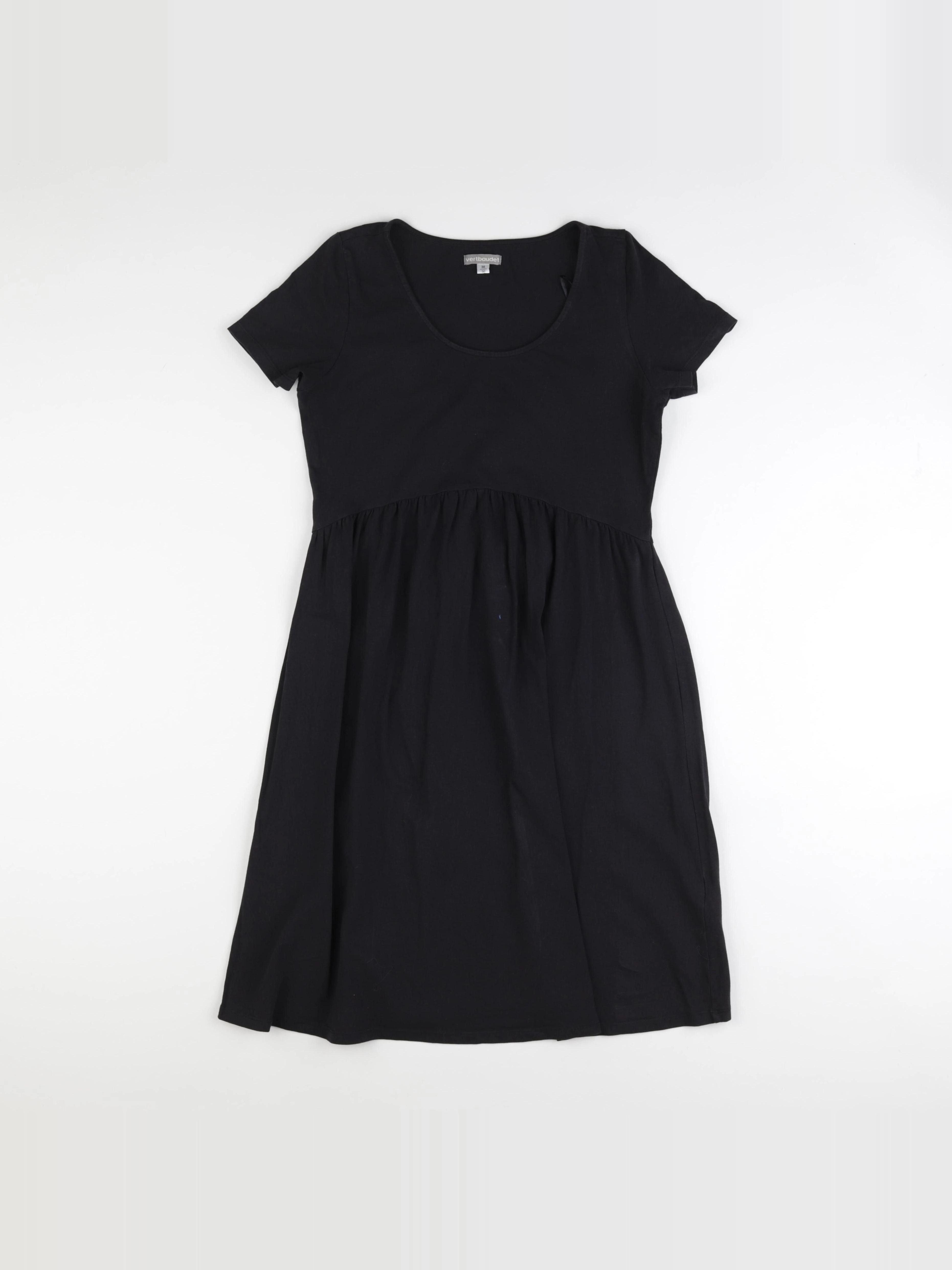 Vertbaudet - robe grossesse noir - 34 à 36
