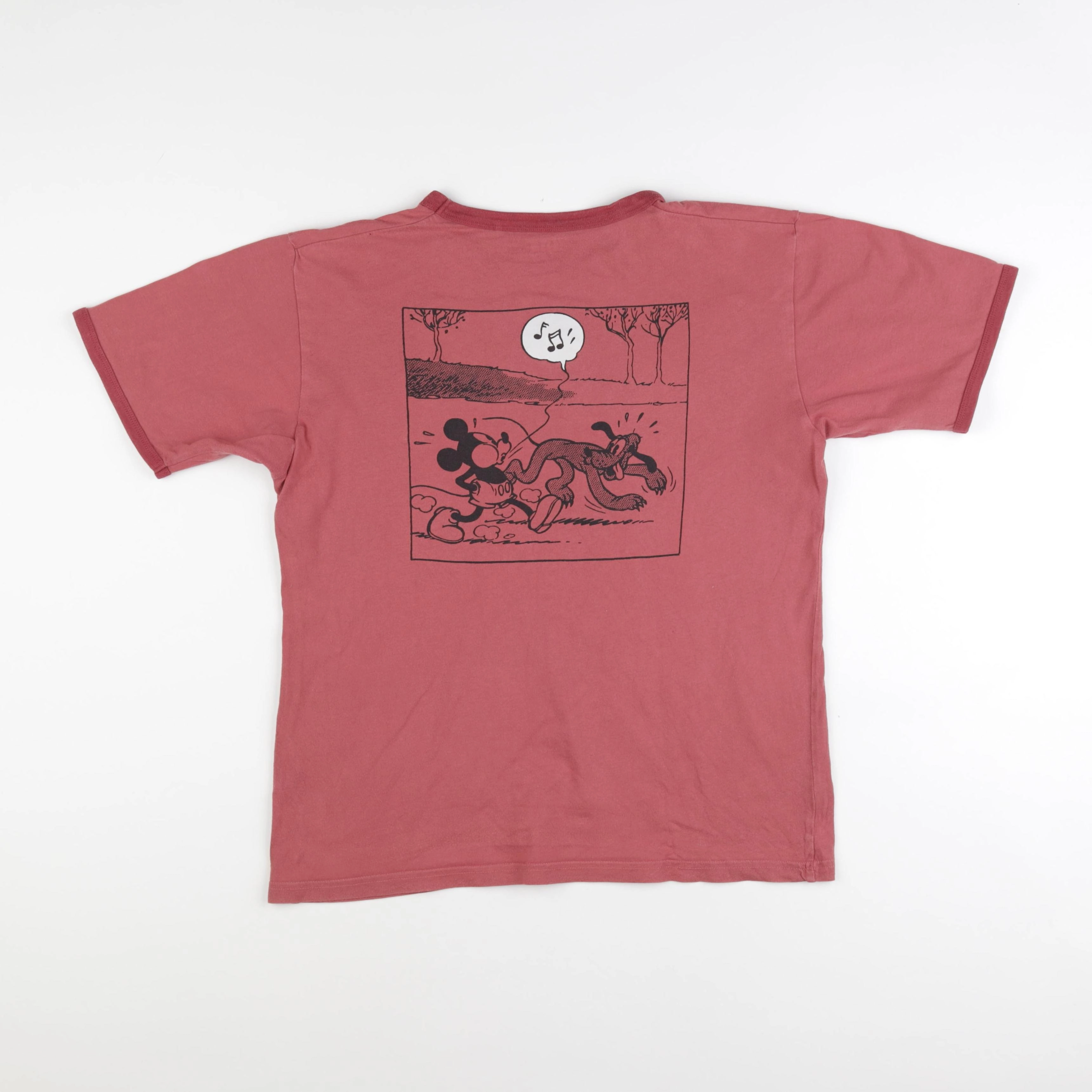 Uniqlo - tee-shirt imprimé au dos rouge - 13 ans