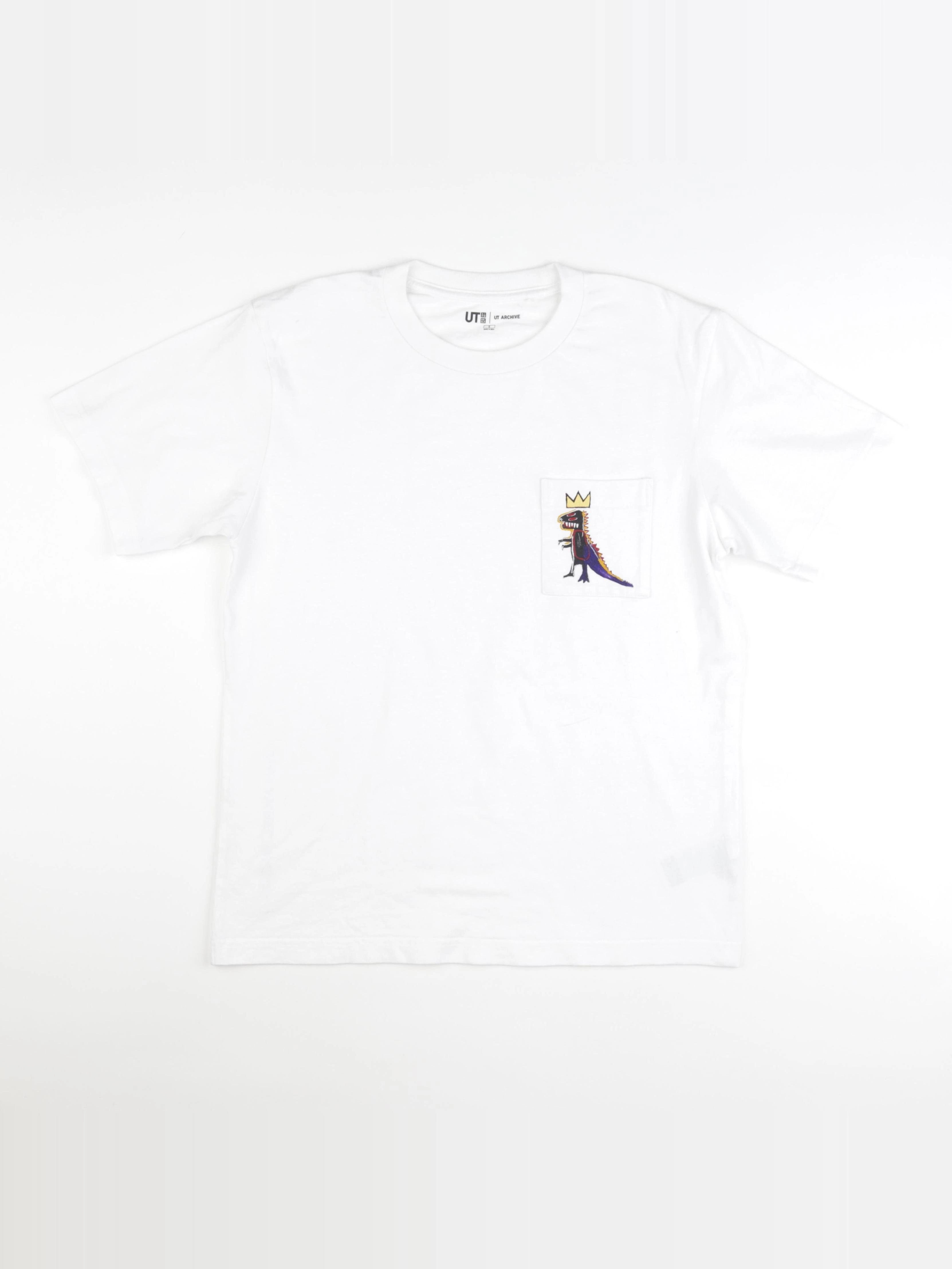 Uniqlo - tee-shirt blanc - 14 ans