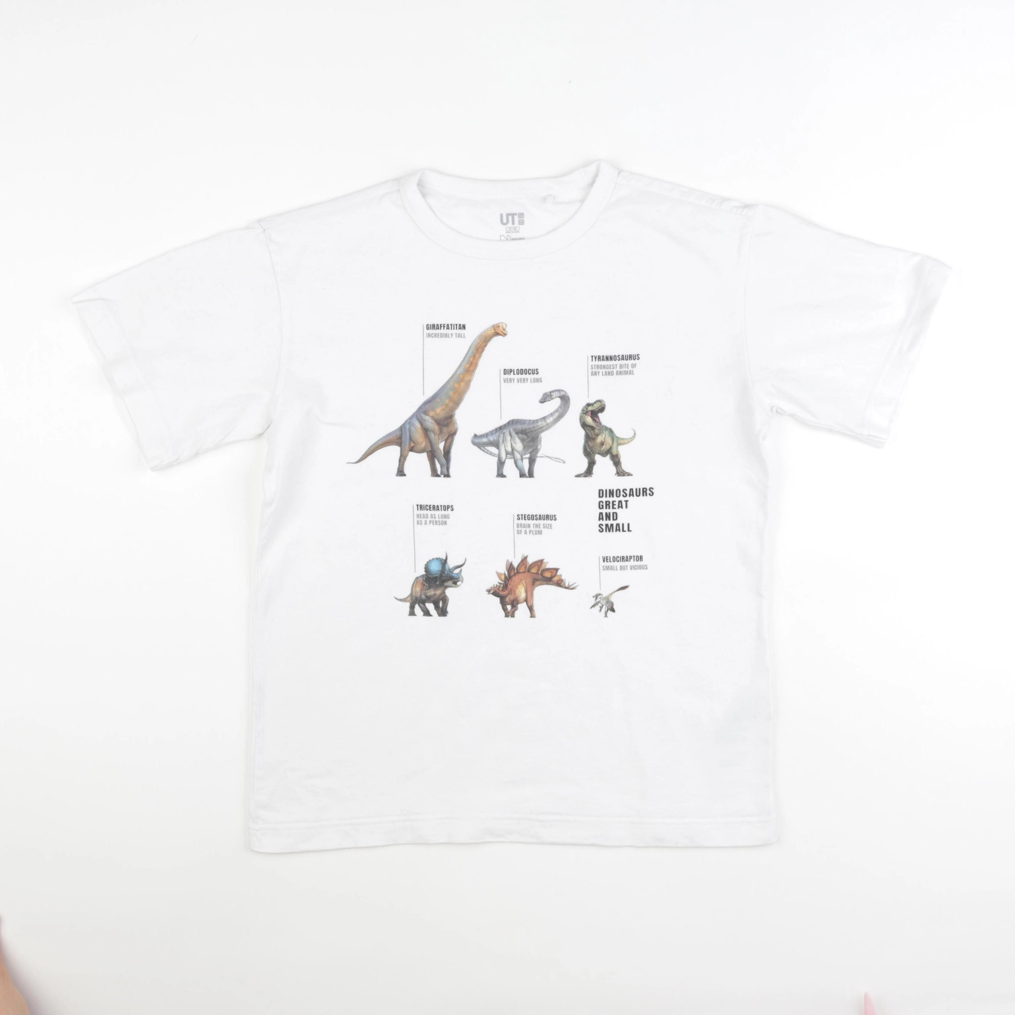 Uniqlo - tee-shirt blanc - 11/12 ans