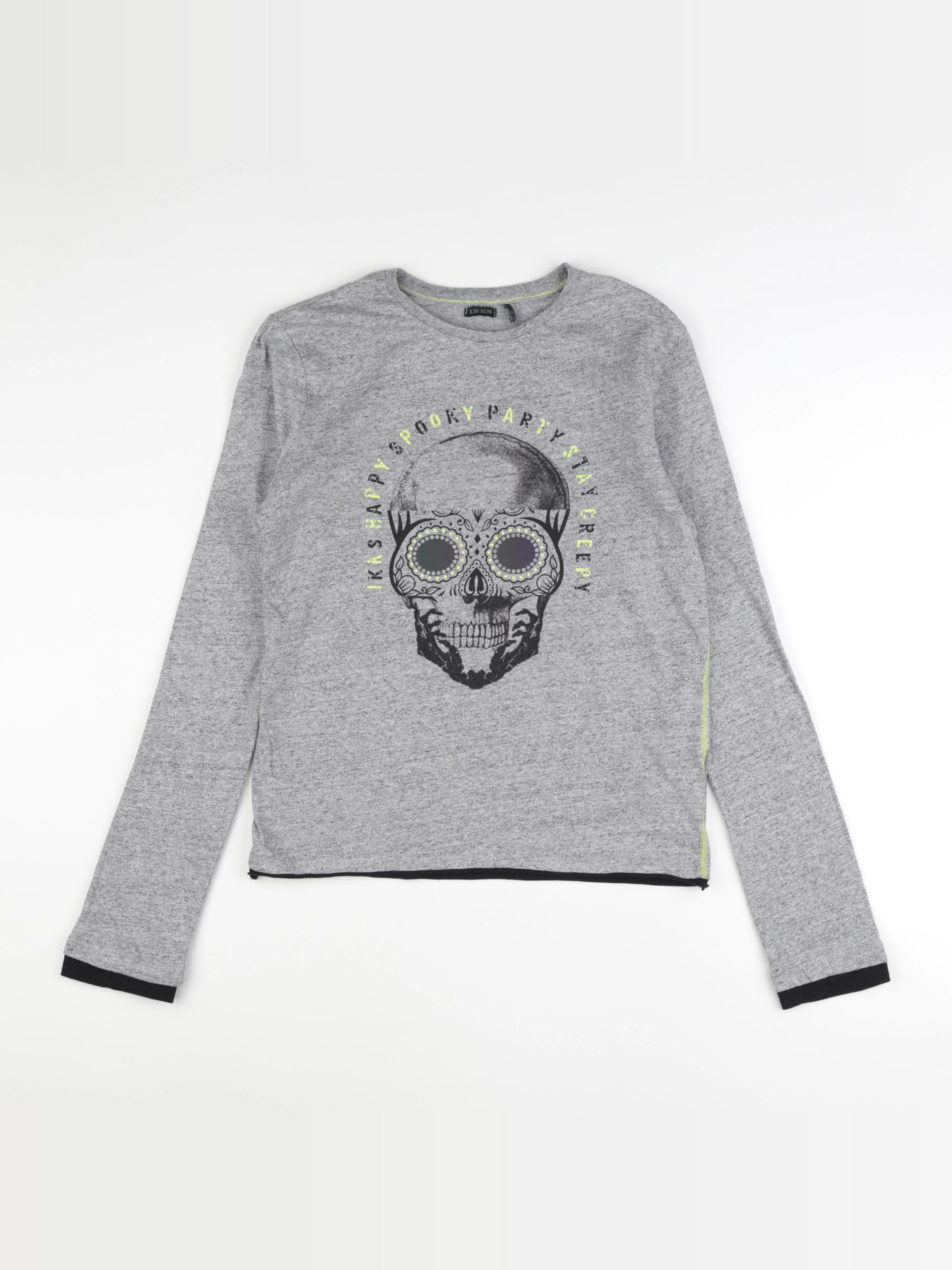 IKKS - tee-shirt gris - 14 ans