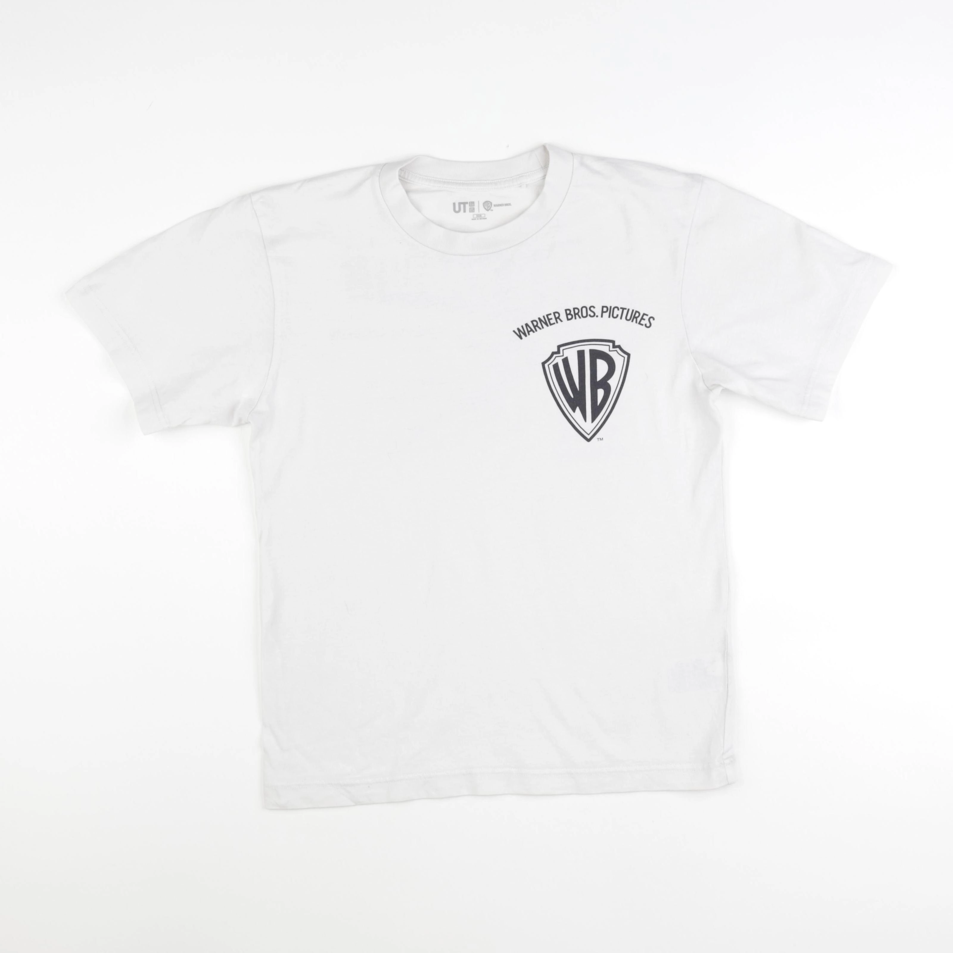 Uniqlo - tee-shirt imprimé au dos blanc - 10 ans