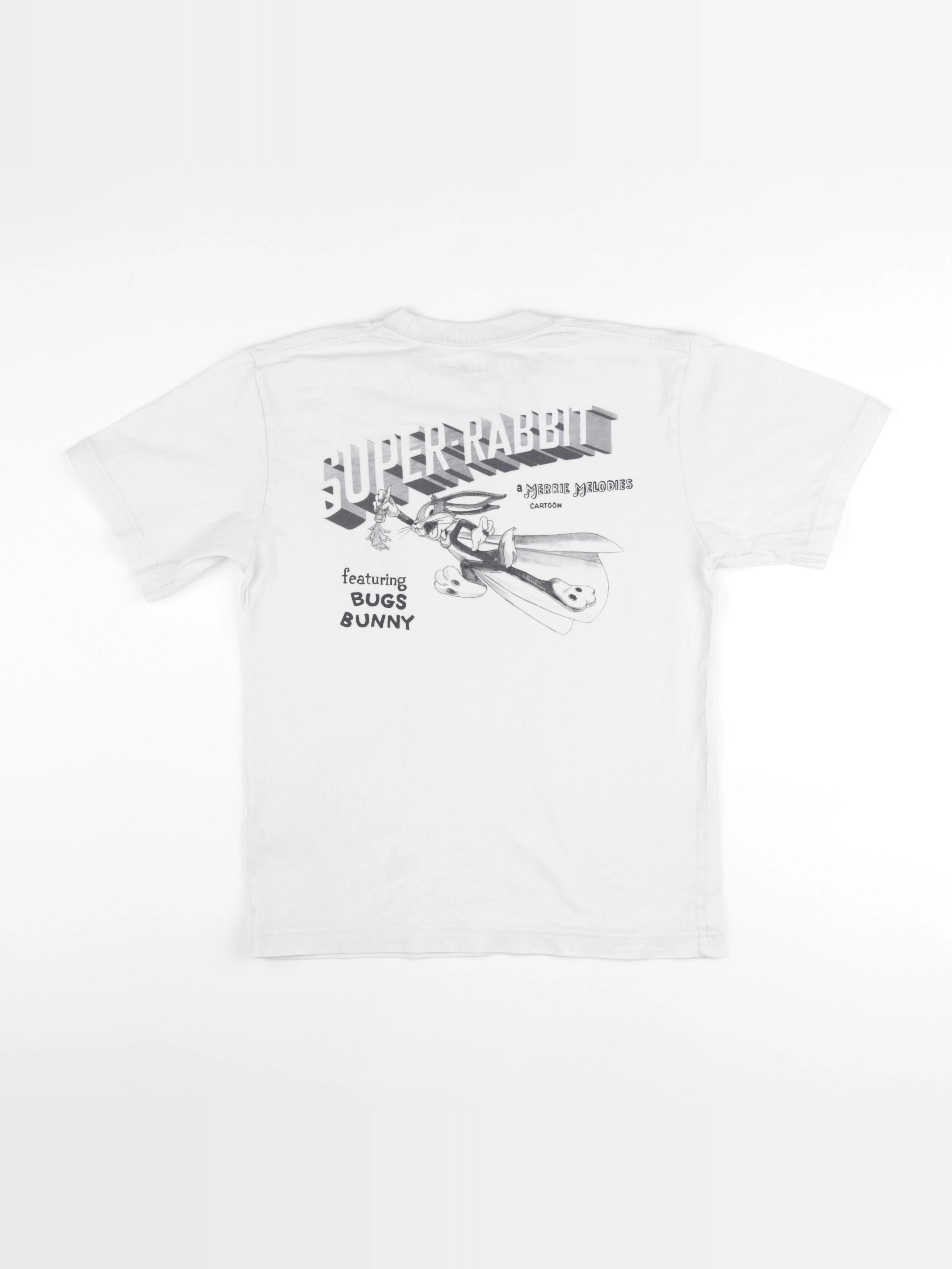 Uniqlo - tee-shirt imprimé au dos blanc - 10 ans