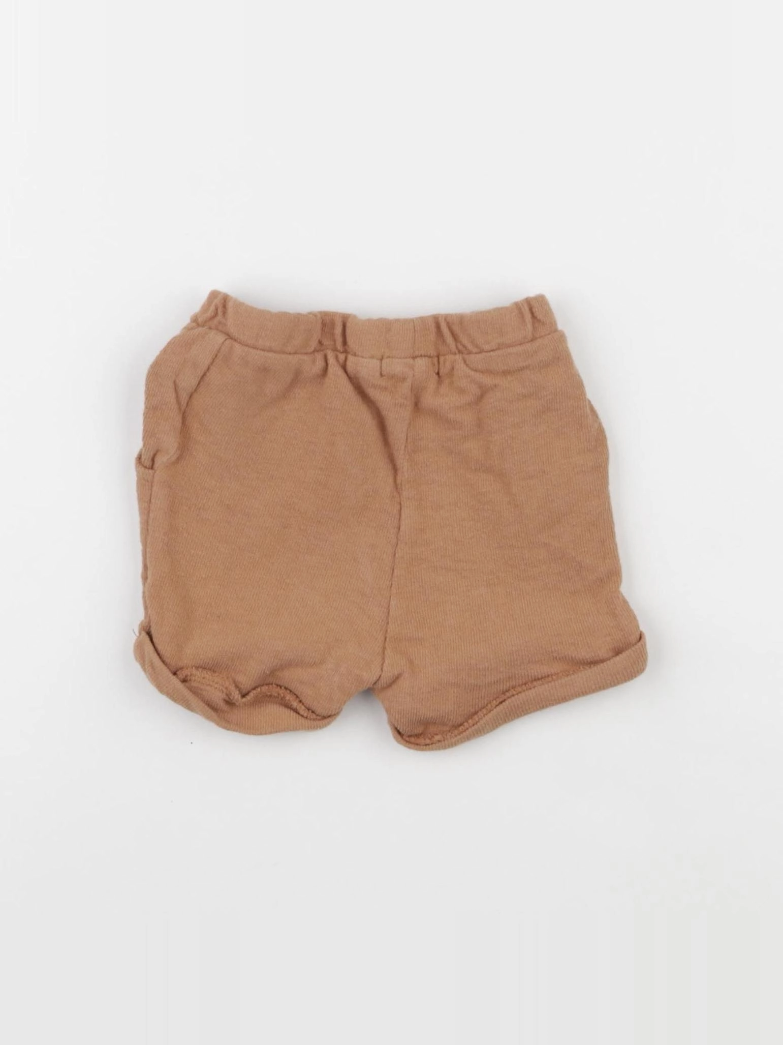 Vertbaudet - short marron - 6 mois