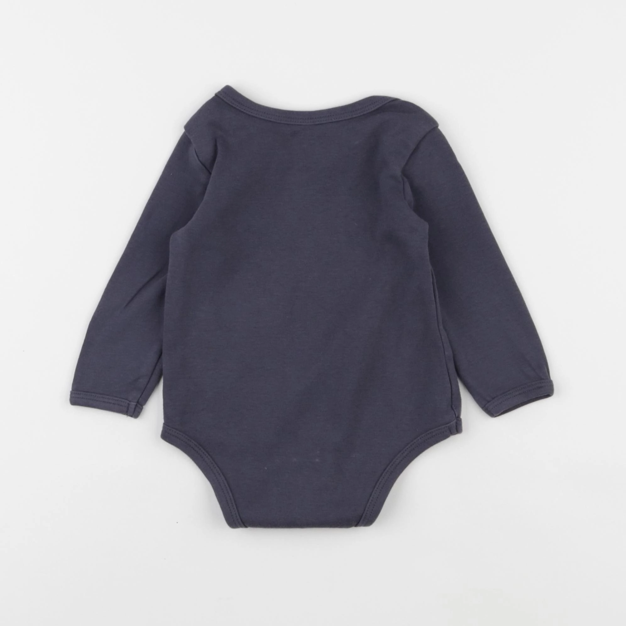 Vertbaudet - body bleu - 12 mois
