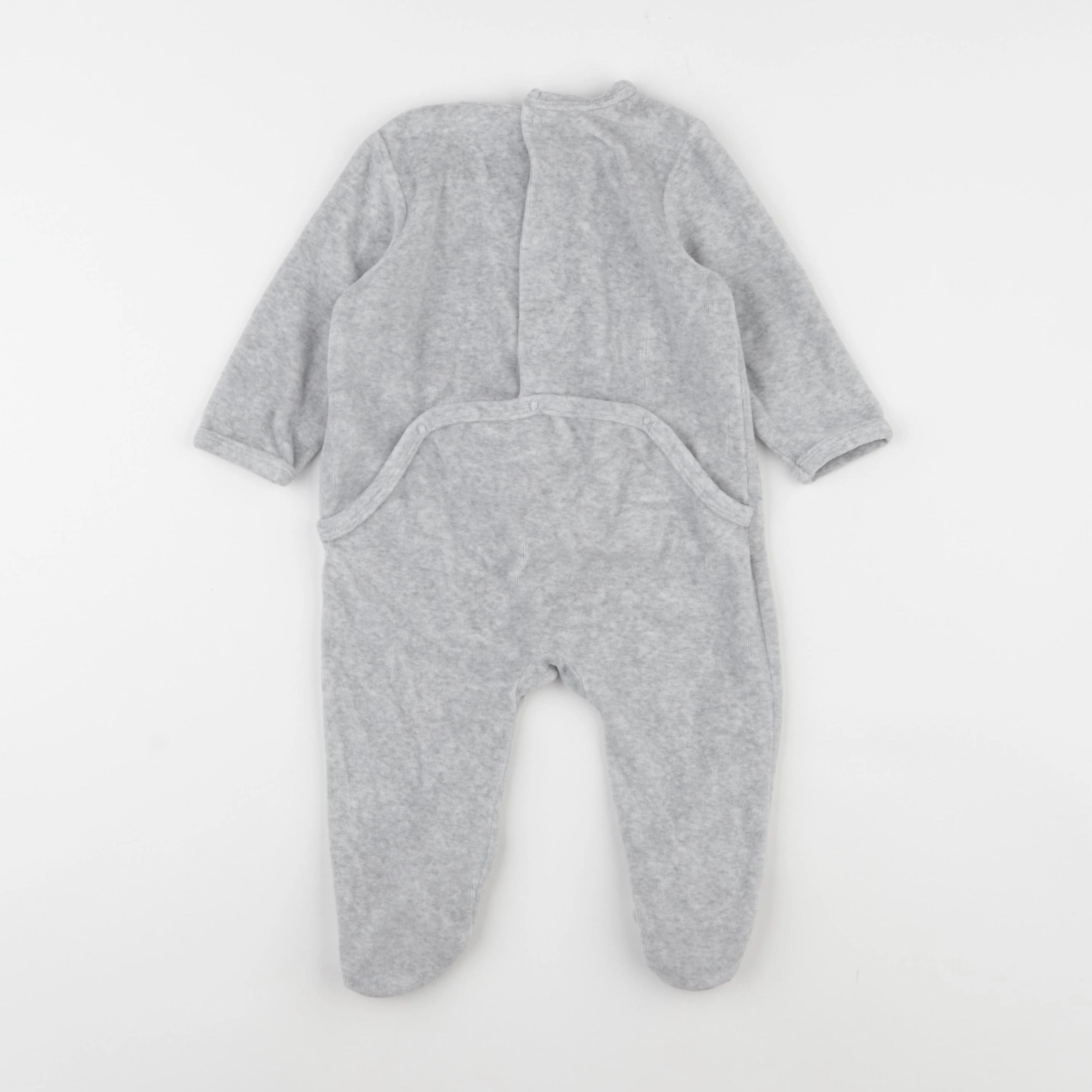Vertbaudet - pyjama gris - 12 mois