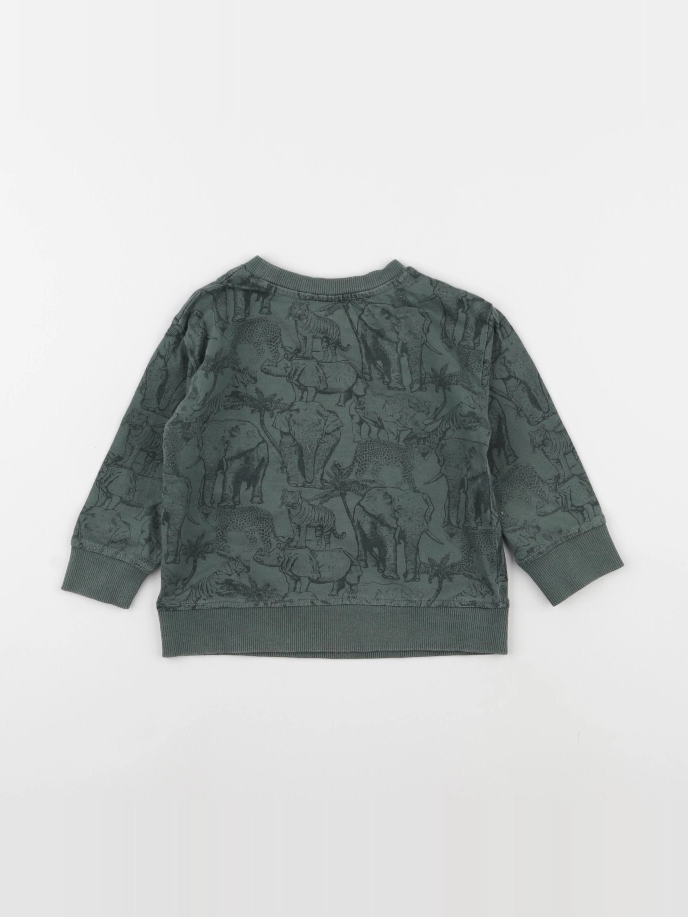 Vertbaudet - tee-shirt vert - 2 ans