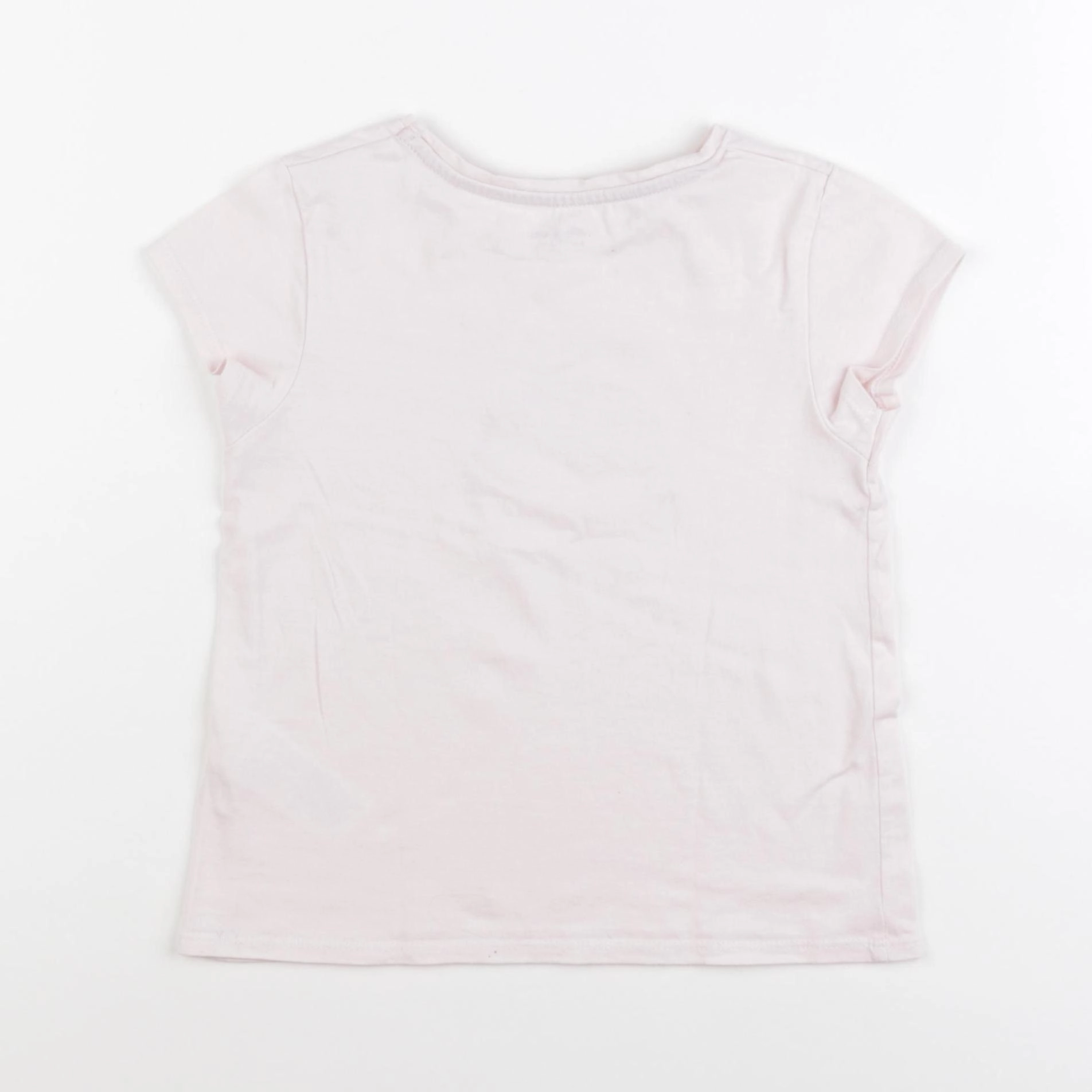 Vertbaudet - tee-shirt rose - 6 ans