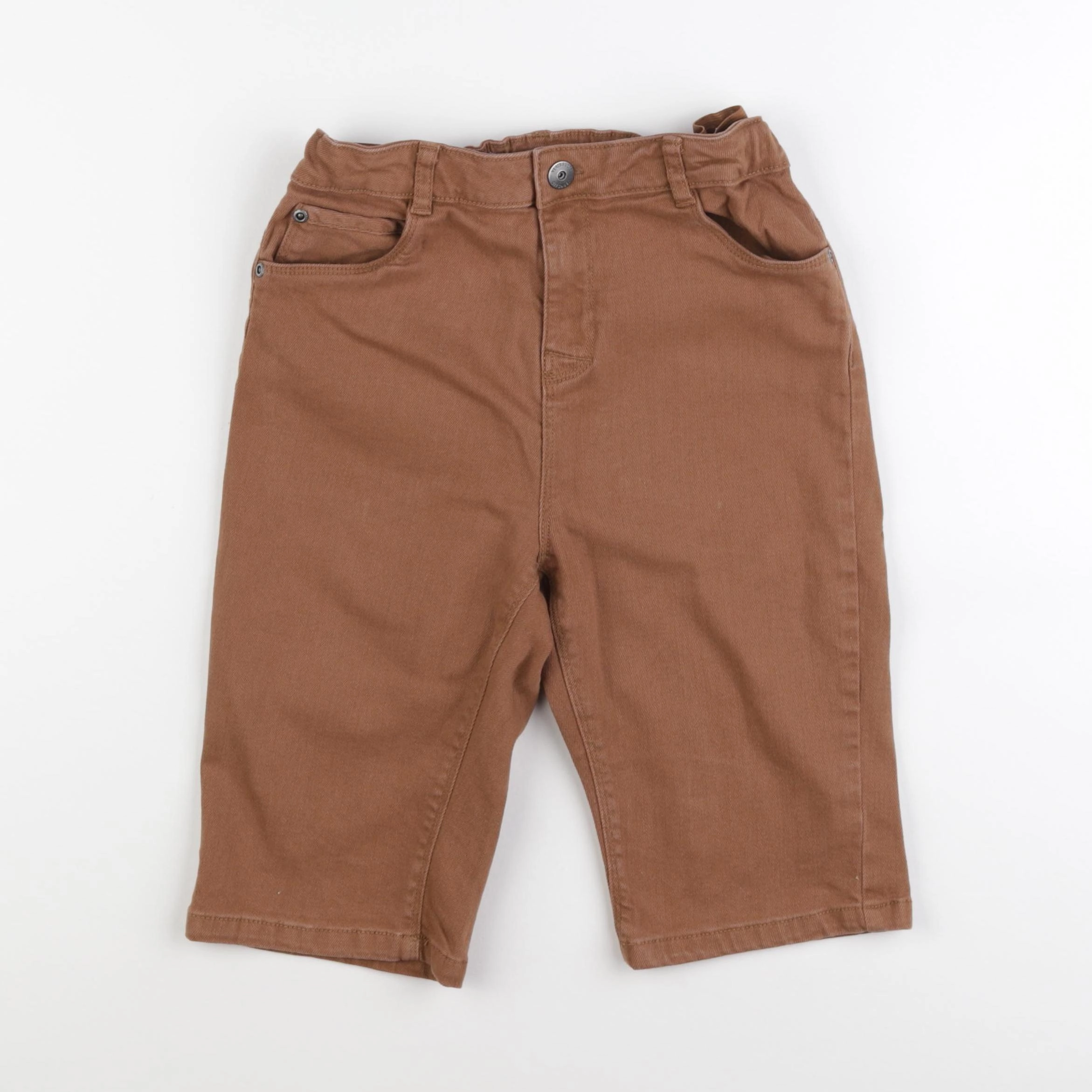 Vertbaudet - short marron - 12 ans