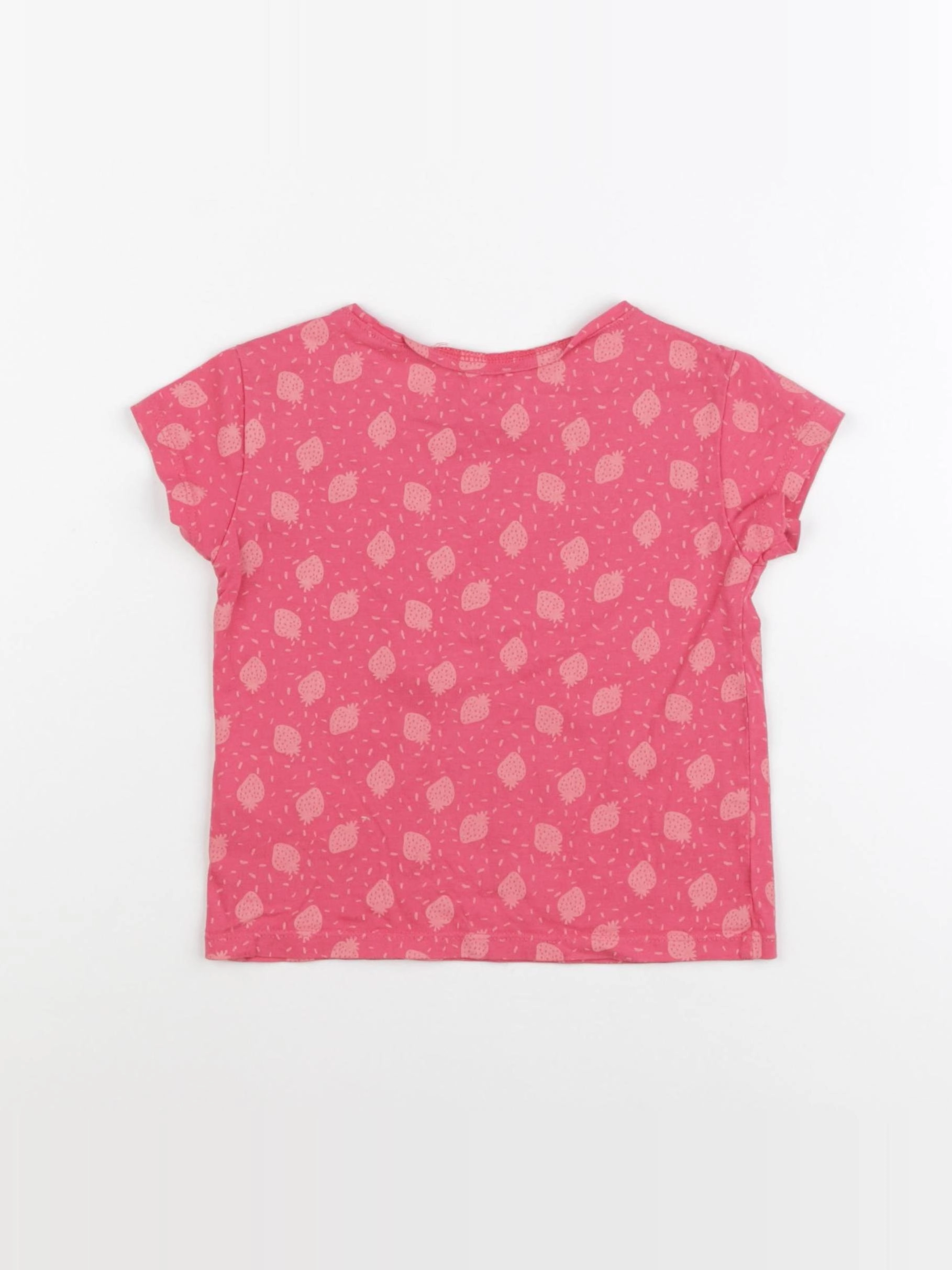 Vertbaudet - tee-shirt rose - 3 ans