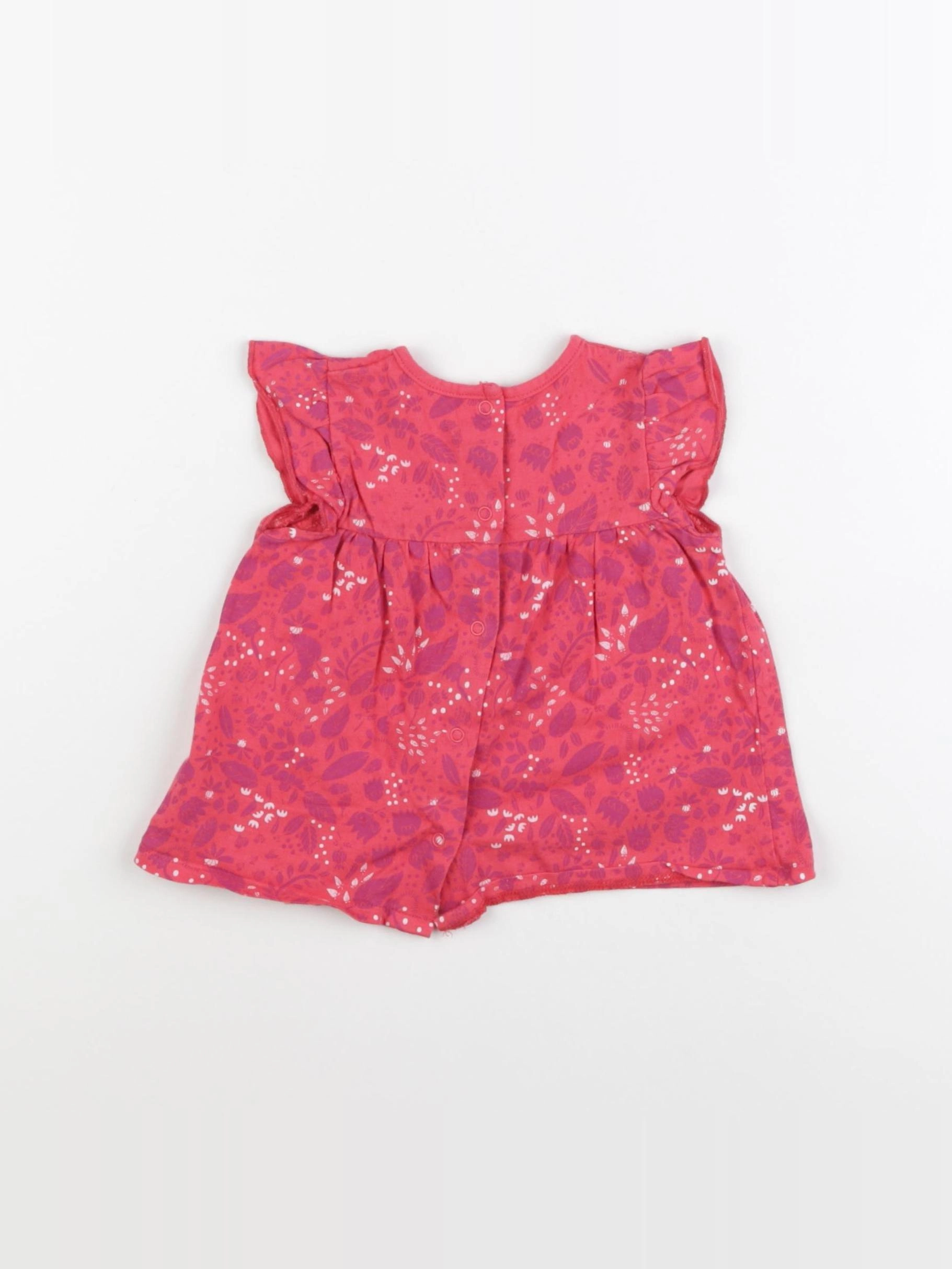 Vertbaudet - tee-shirt rose - 9 mois