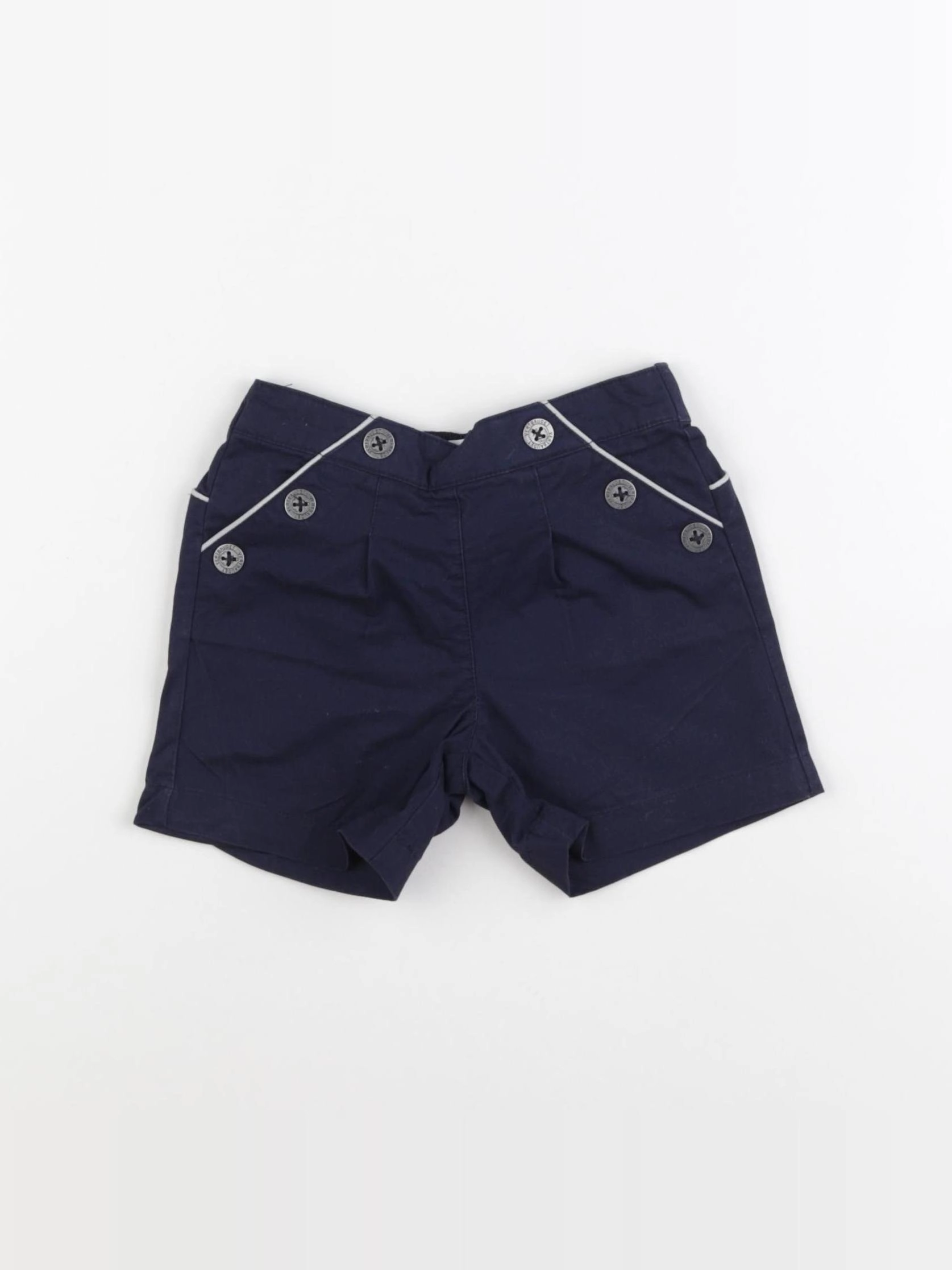 Vertbaudet - short bleu - 2 ans