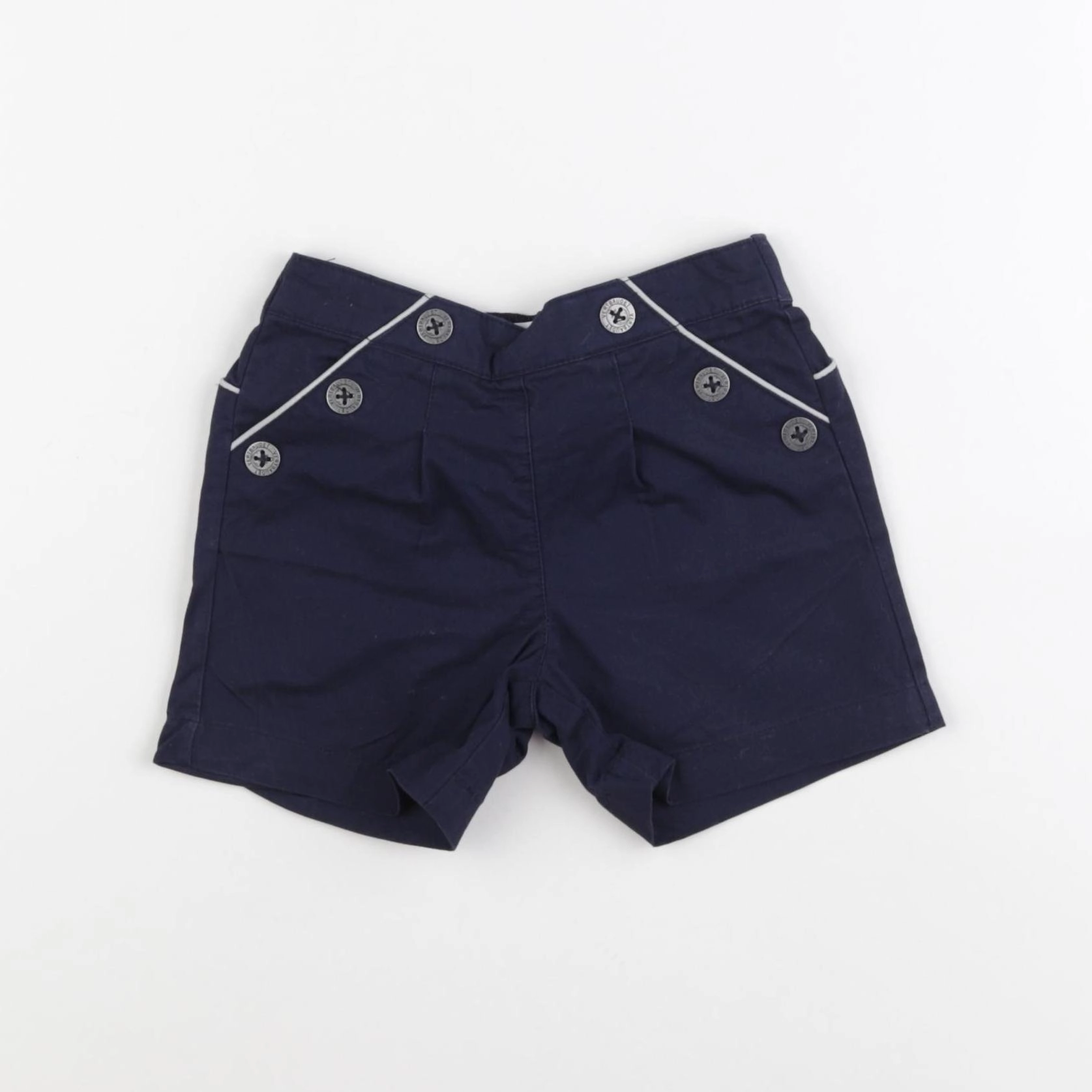 Vertbaudet - short bleu - 2 ans