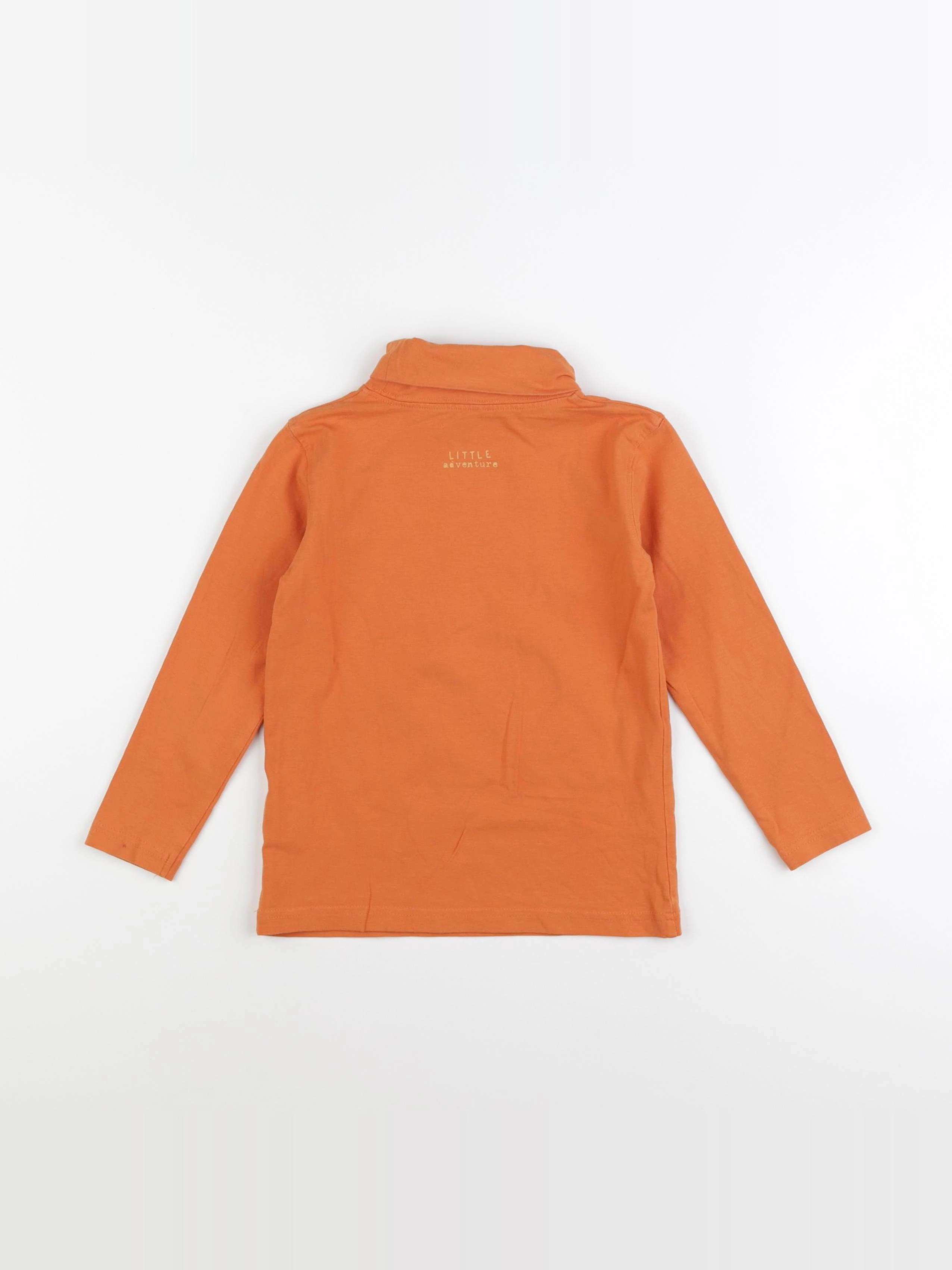 Vertbaudet - sous-pull orange - 5 ans