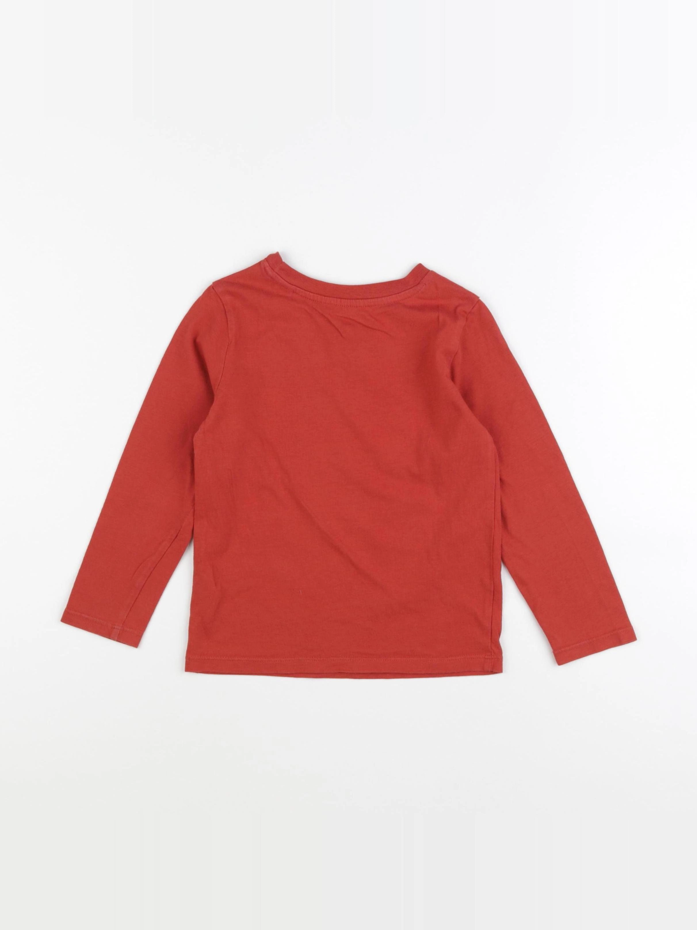 Okaidi - tee-shirt rouge - 3 ans