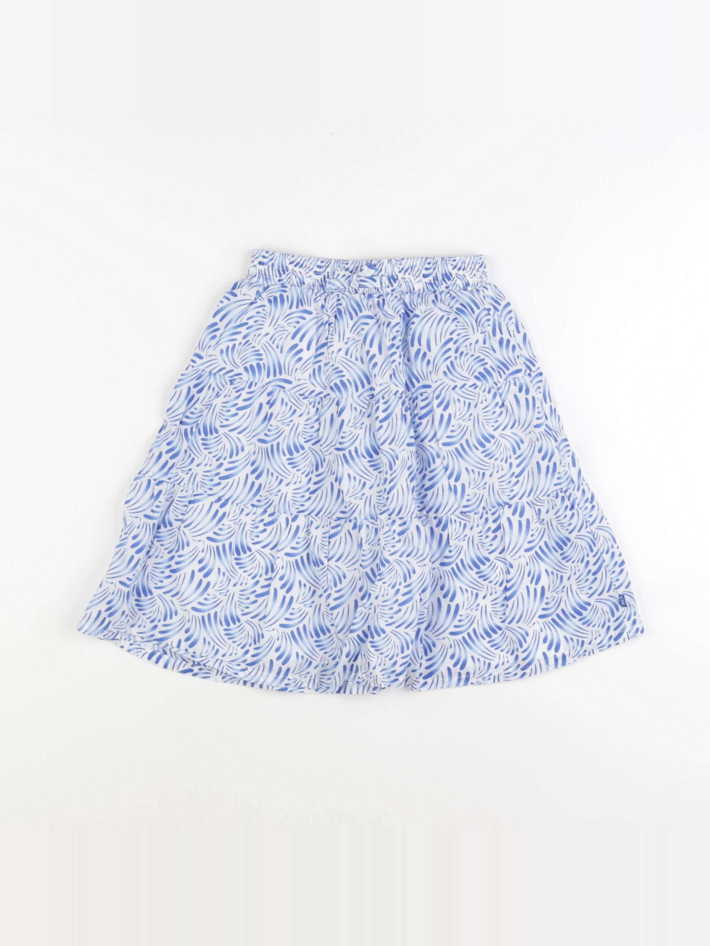 Okaidi - jupe bleu, blanc - 3 ans