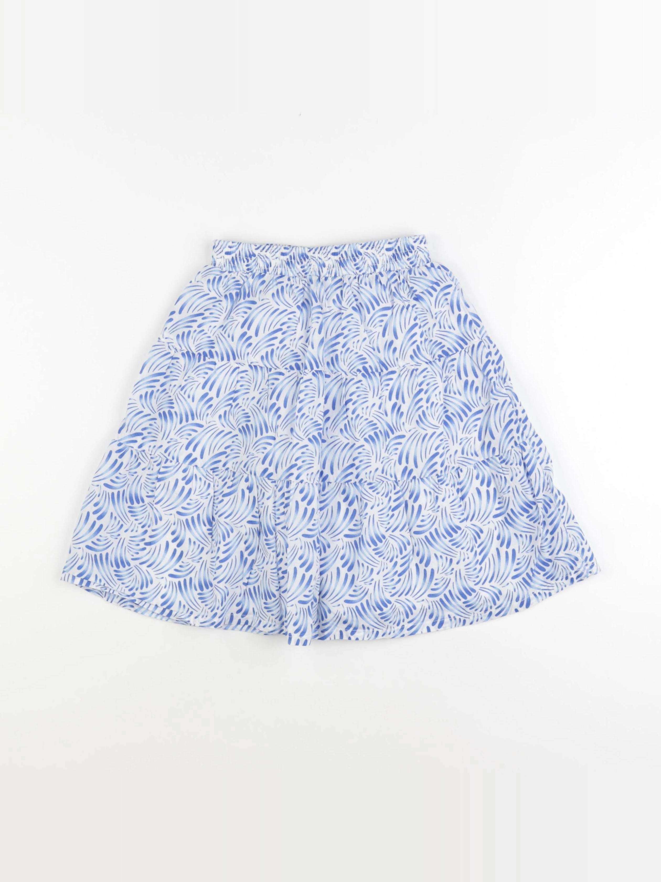 Okaidi - jupe bleu, blanc - 3 ans