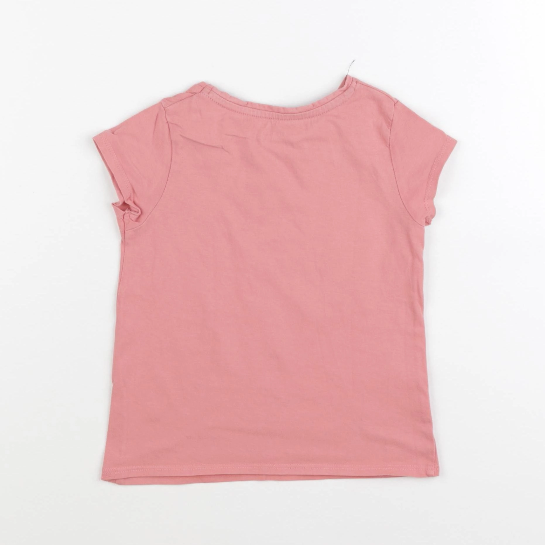 Vertbaudet - tee-shirt rose - 4 ans