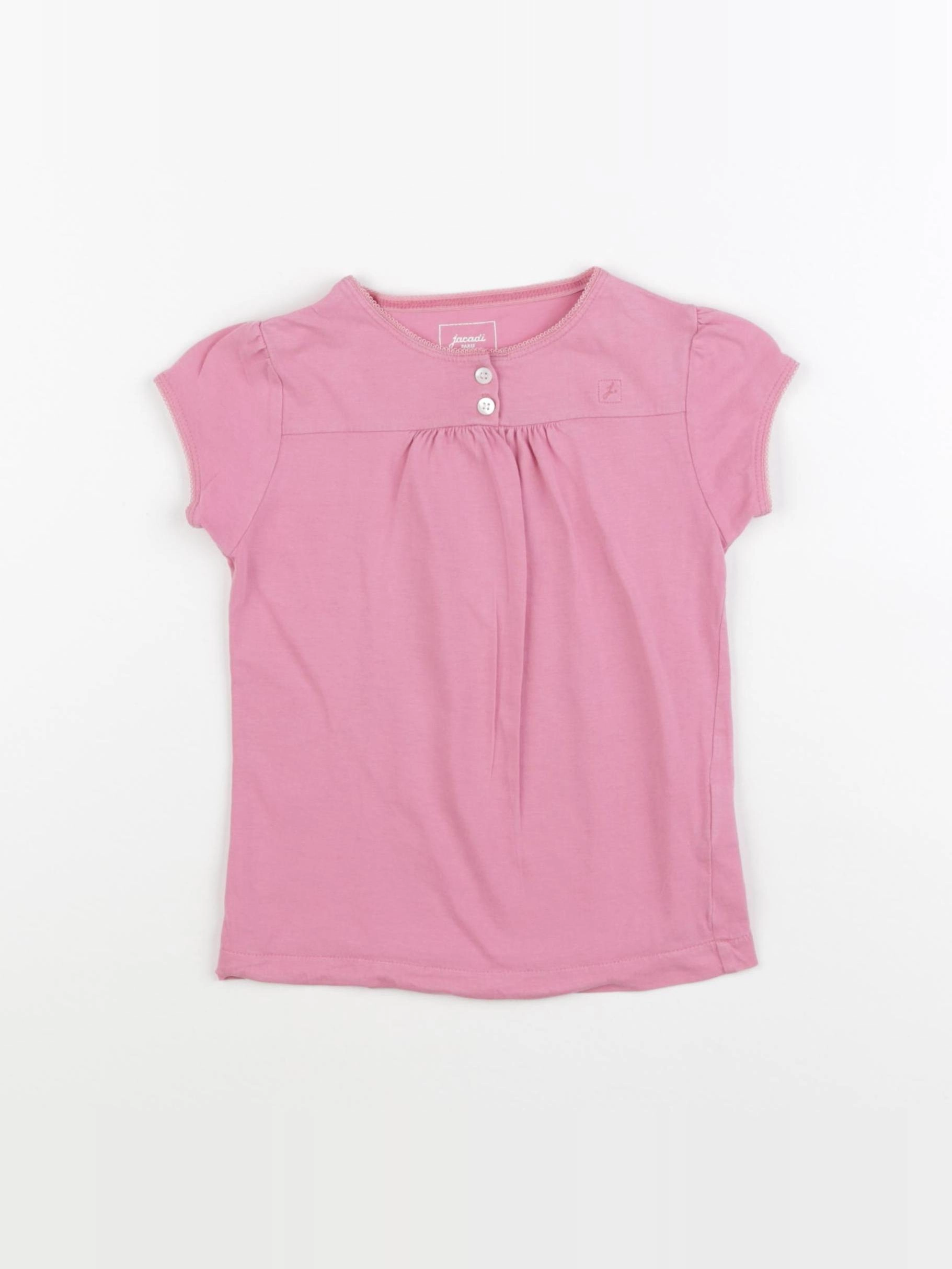 Jacadi - tee-shirt rose - 4 ans