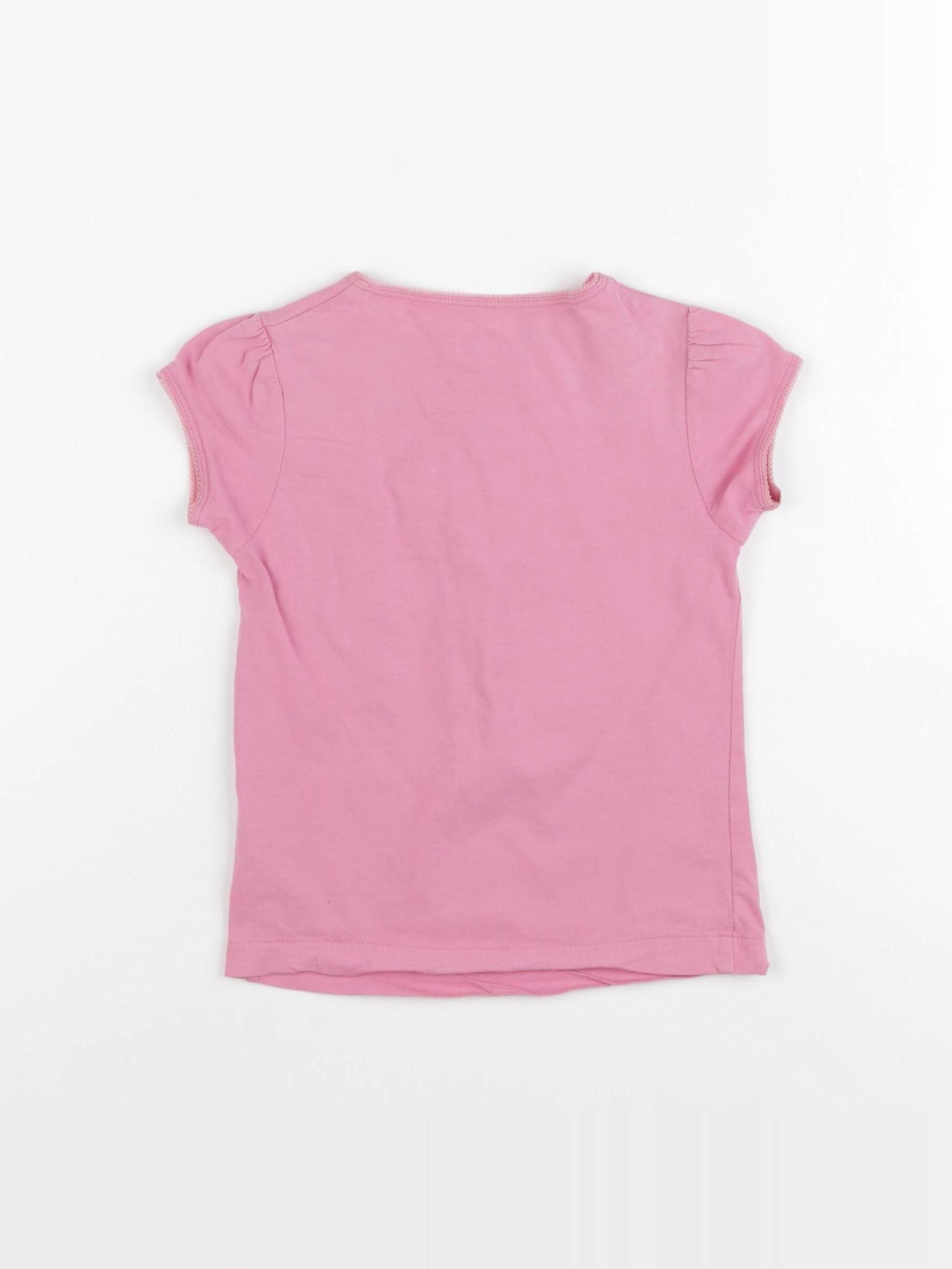 Jacadi - tee-shirt rose - 4 ans