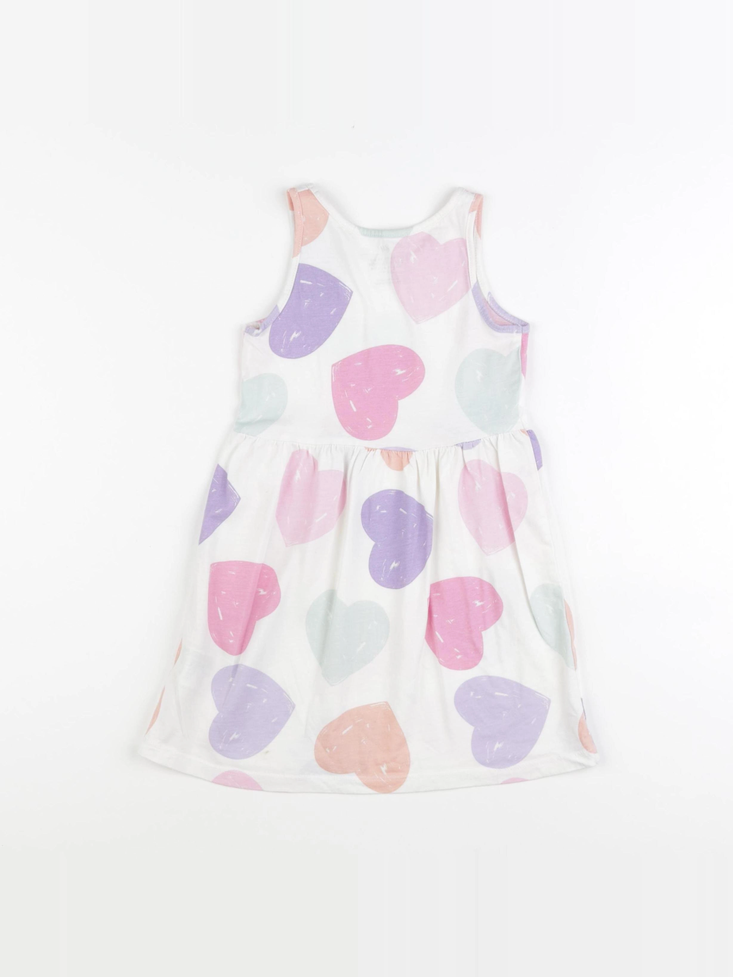 H&M - robe multicolore - 3/4 ans