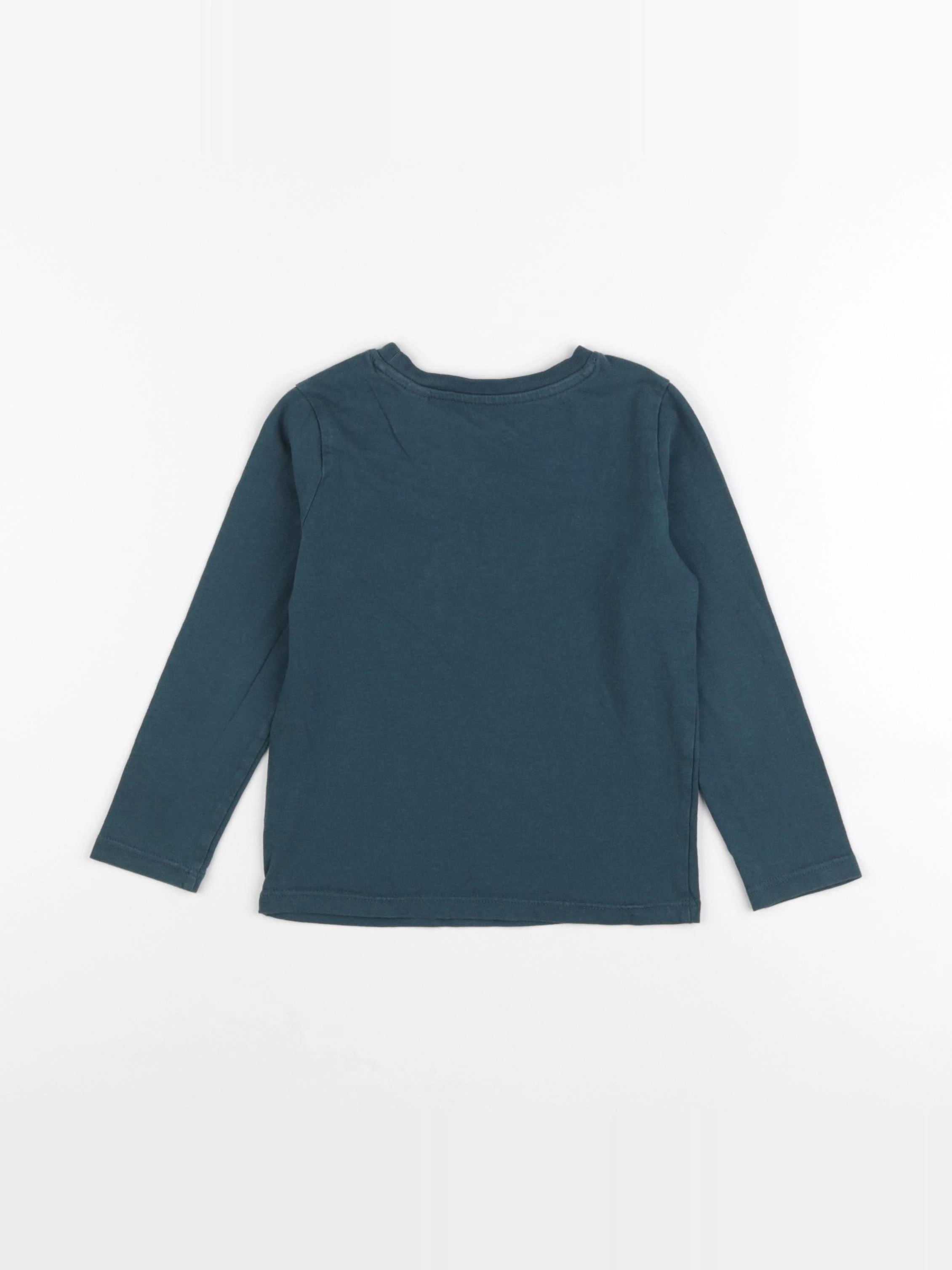 Okaidi - tee-shirt bleu - 3 ans