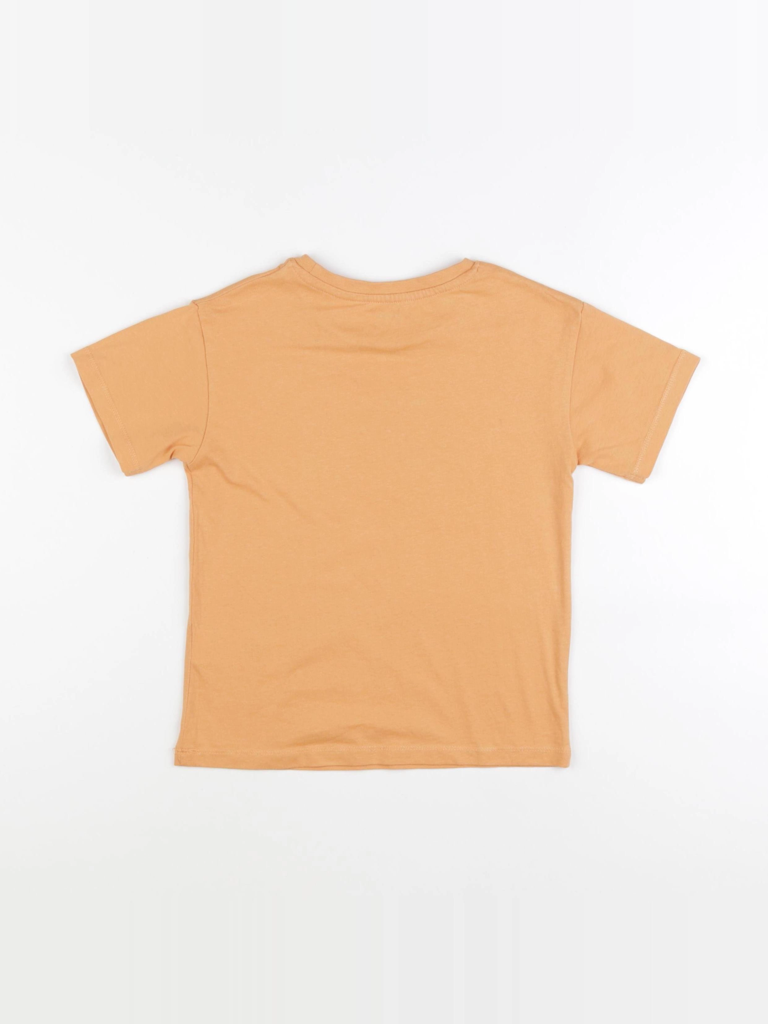 Vertbaudet - tee-shirt orange - 6 ans