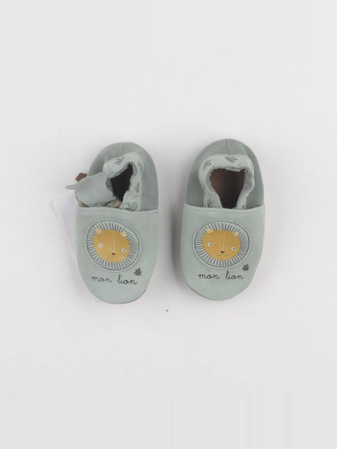 Vertbaudet - chaussons vert - pointure 18/19