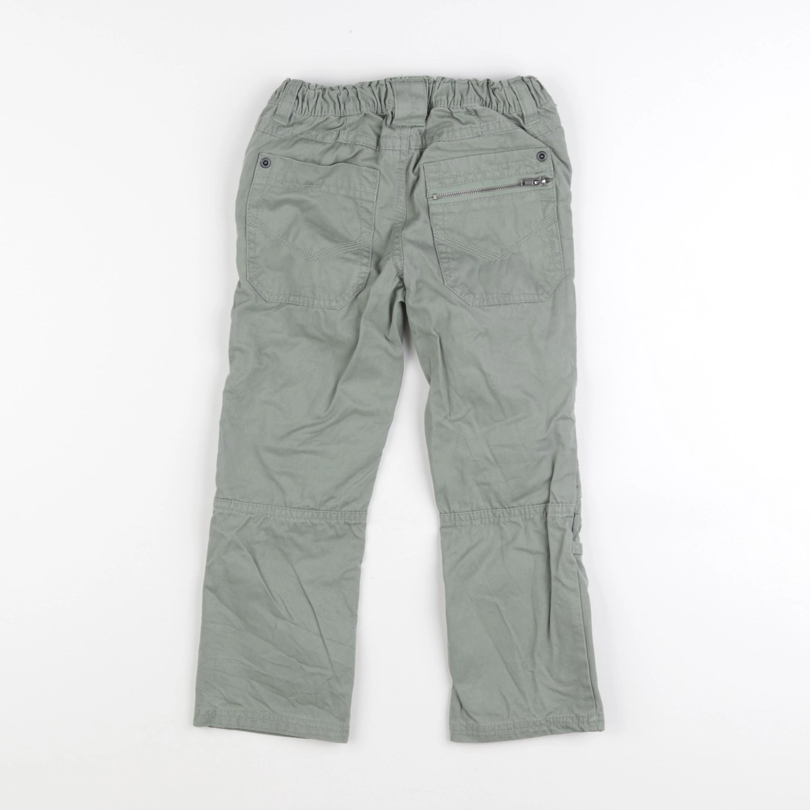 Vertbaudet - pantalon vert - 4 ans