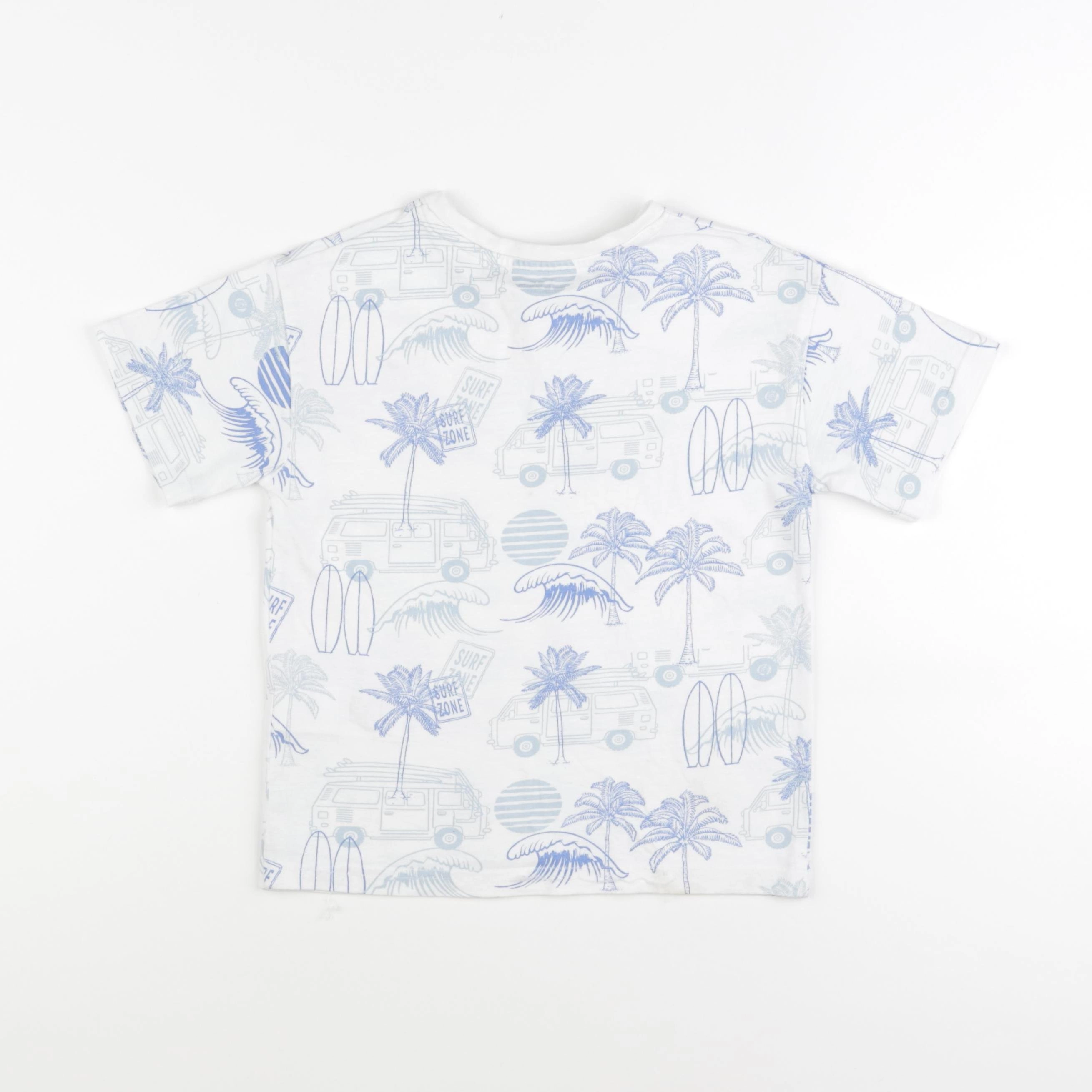 Vertbaudet - tee-shirt bleu - 6 ans