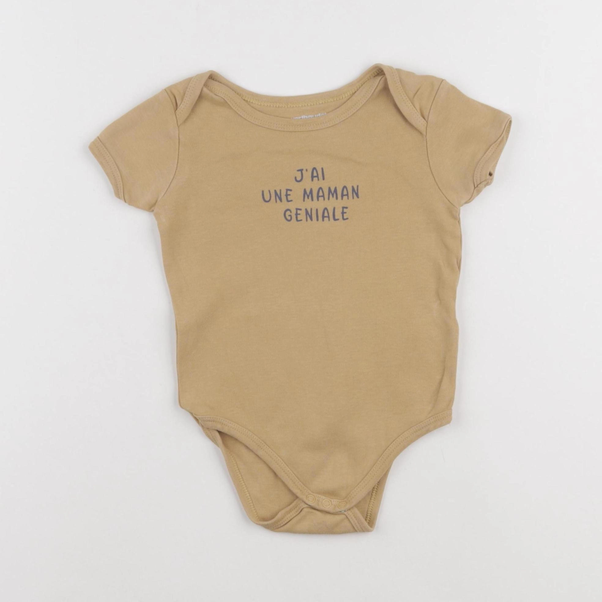 Vertbaudet - body marron - 18 mois