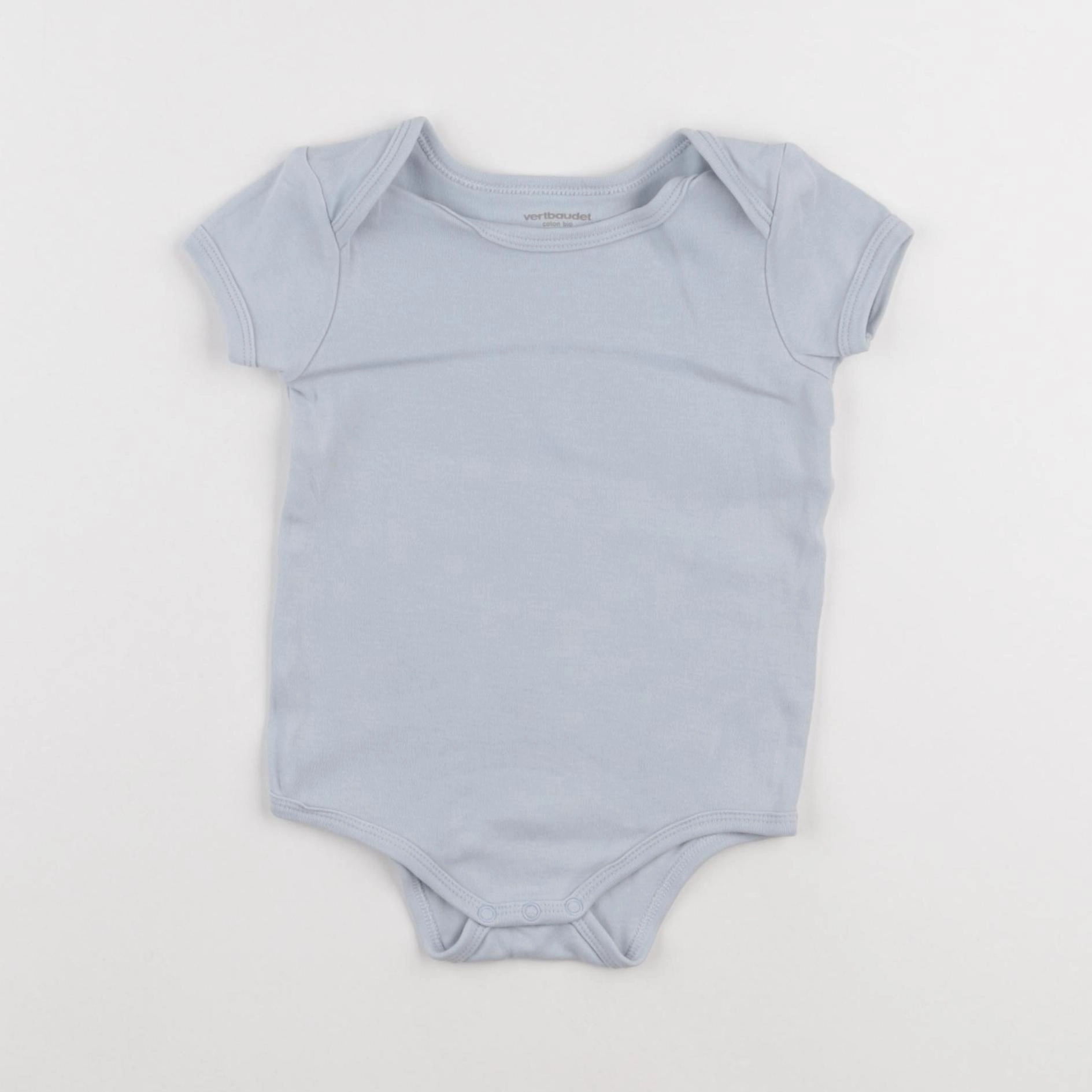Vertbaudet - body bleu - 18 mois