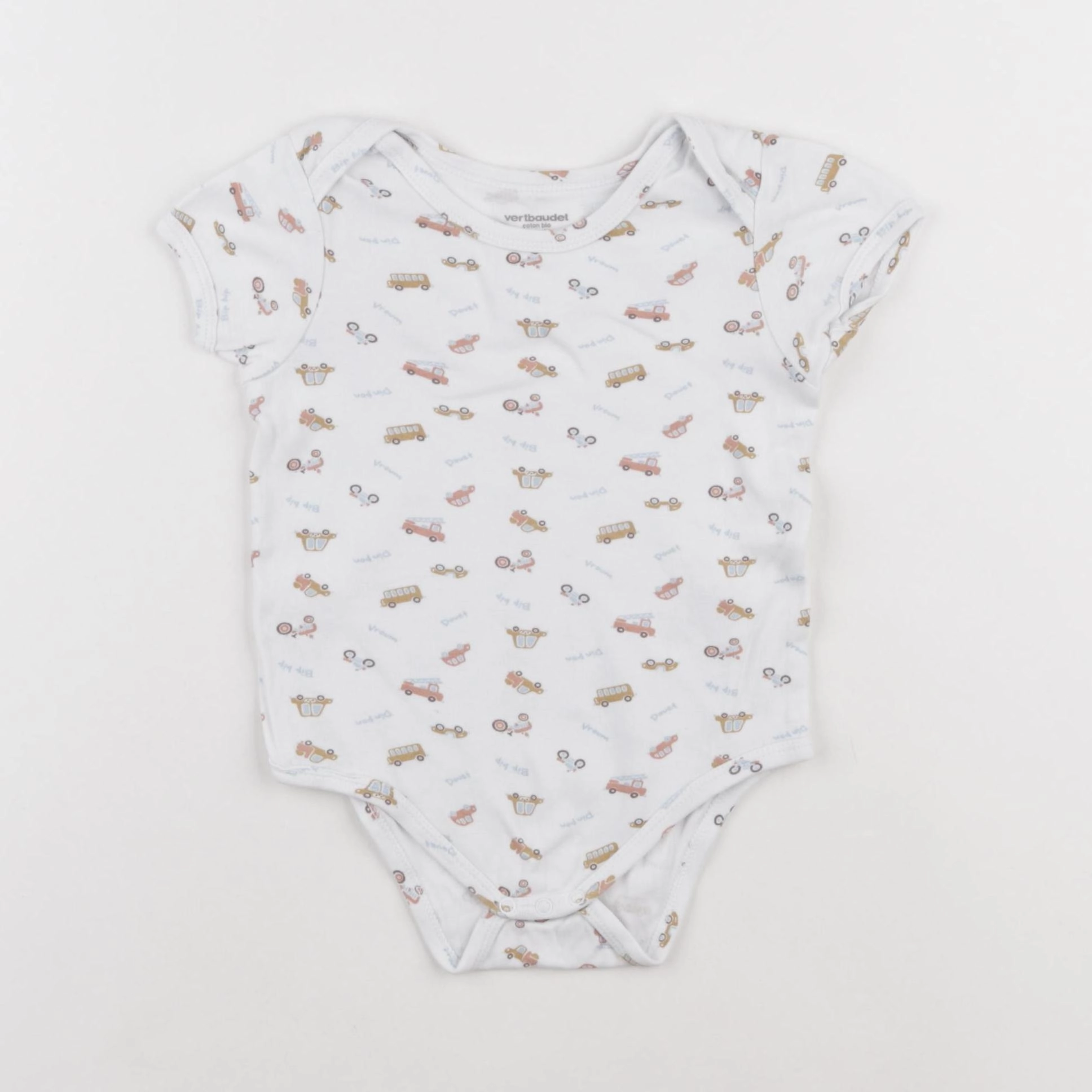 Vertbaudet - body blanc - 18 mois