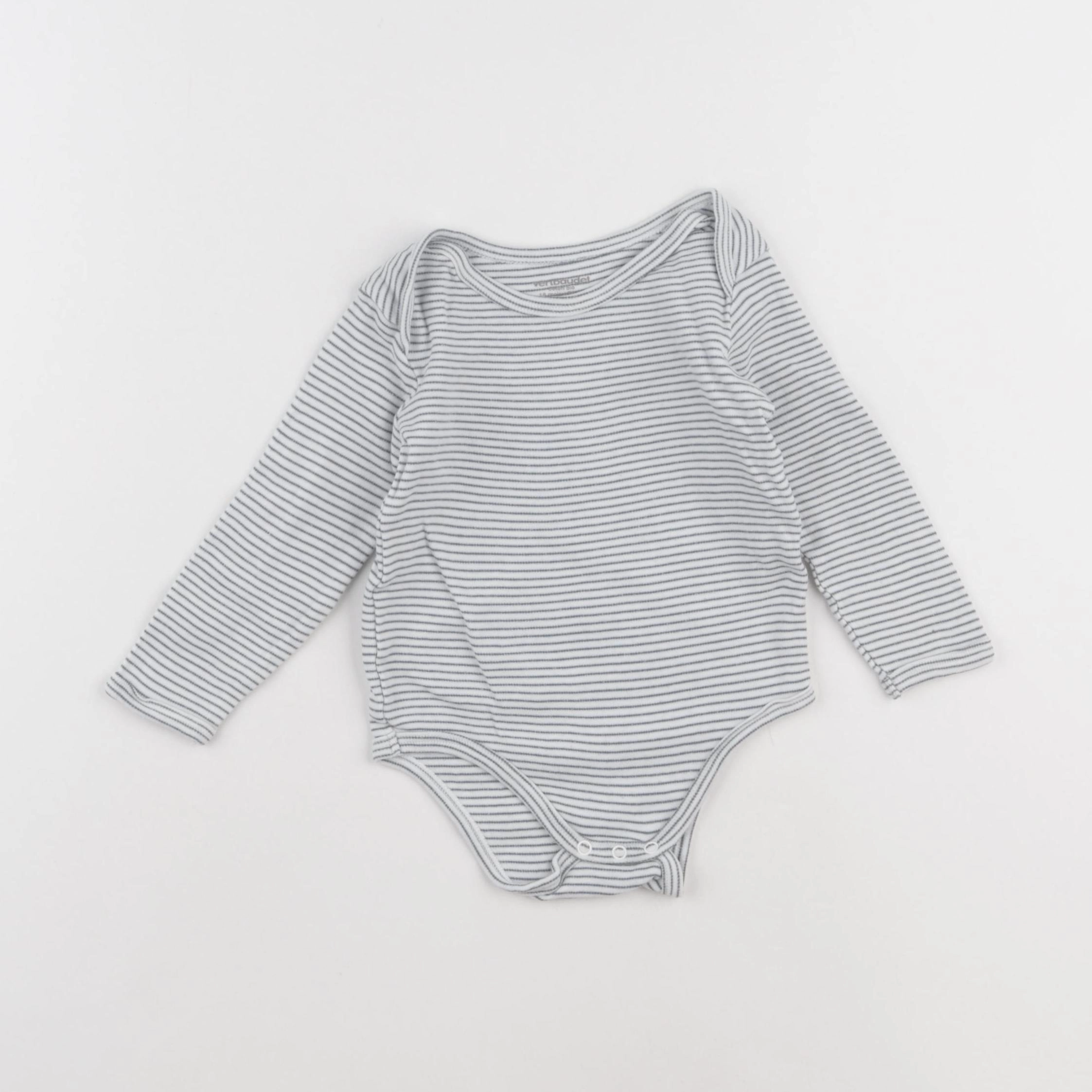Vertbaudet - body bleu - 18 mois