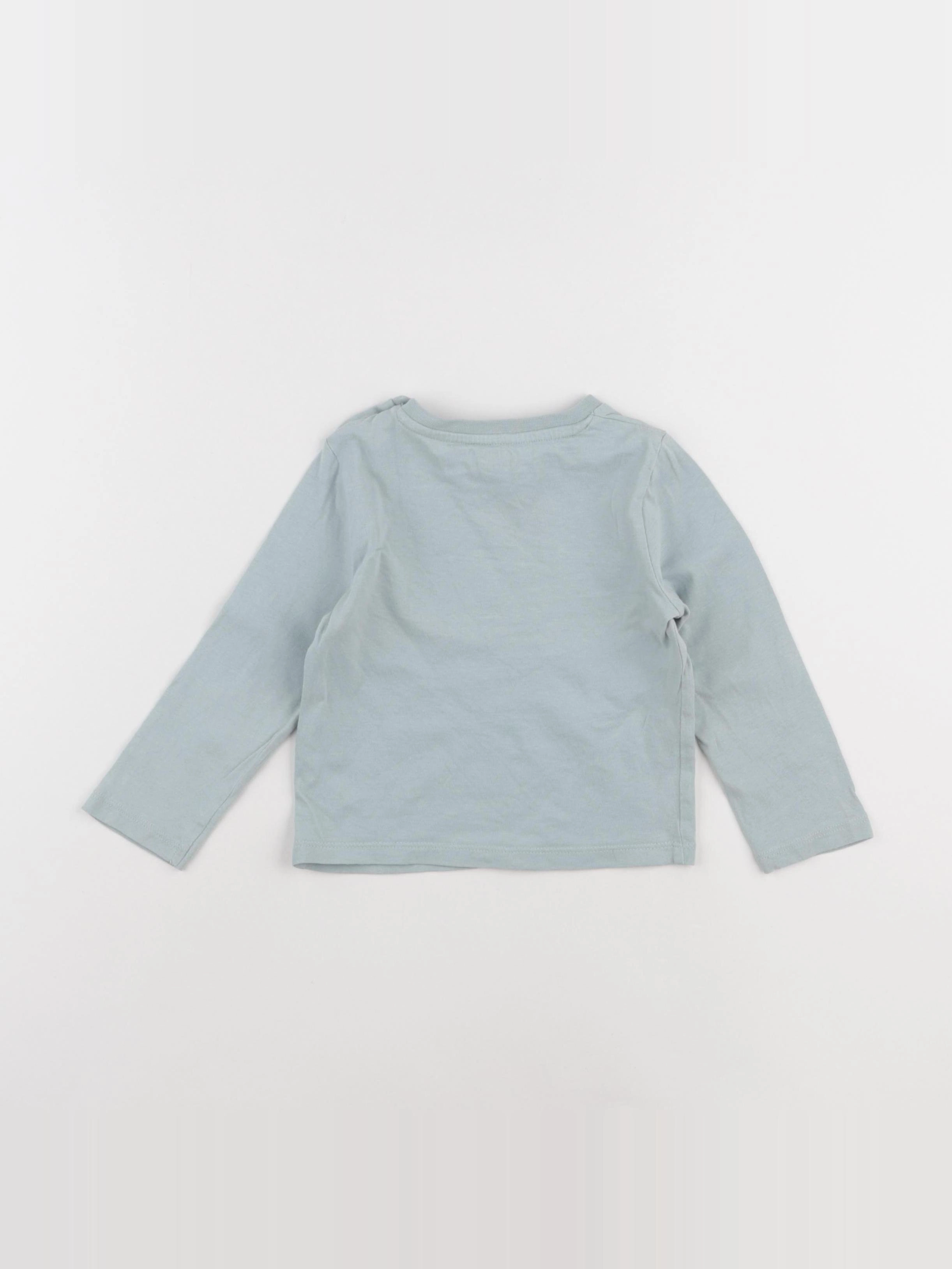 Vertbaudet - tee-shirt vert - 18 mois