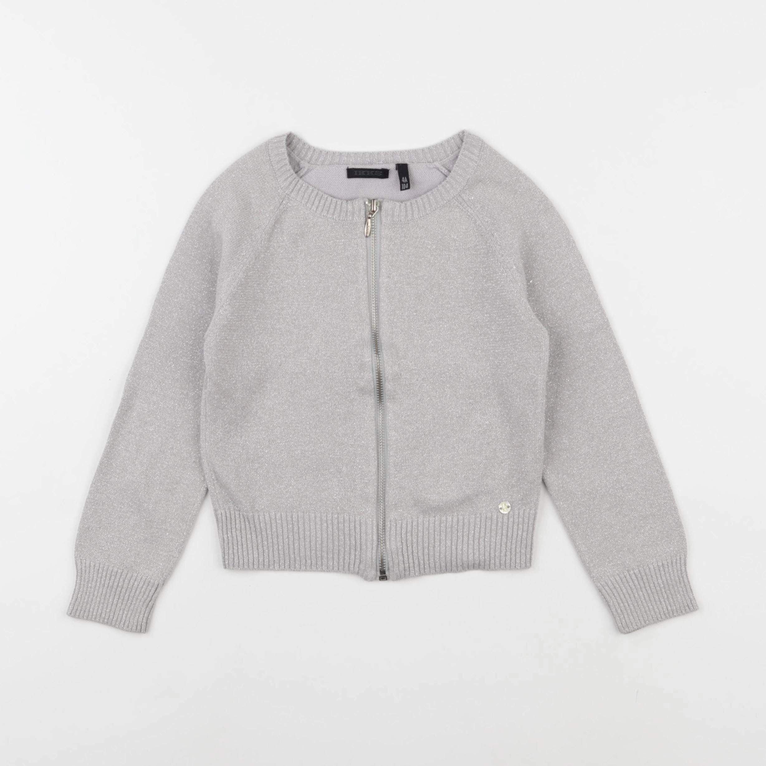 IKKS - gilet gris - 4 ans