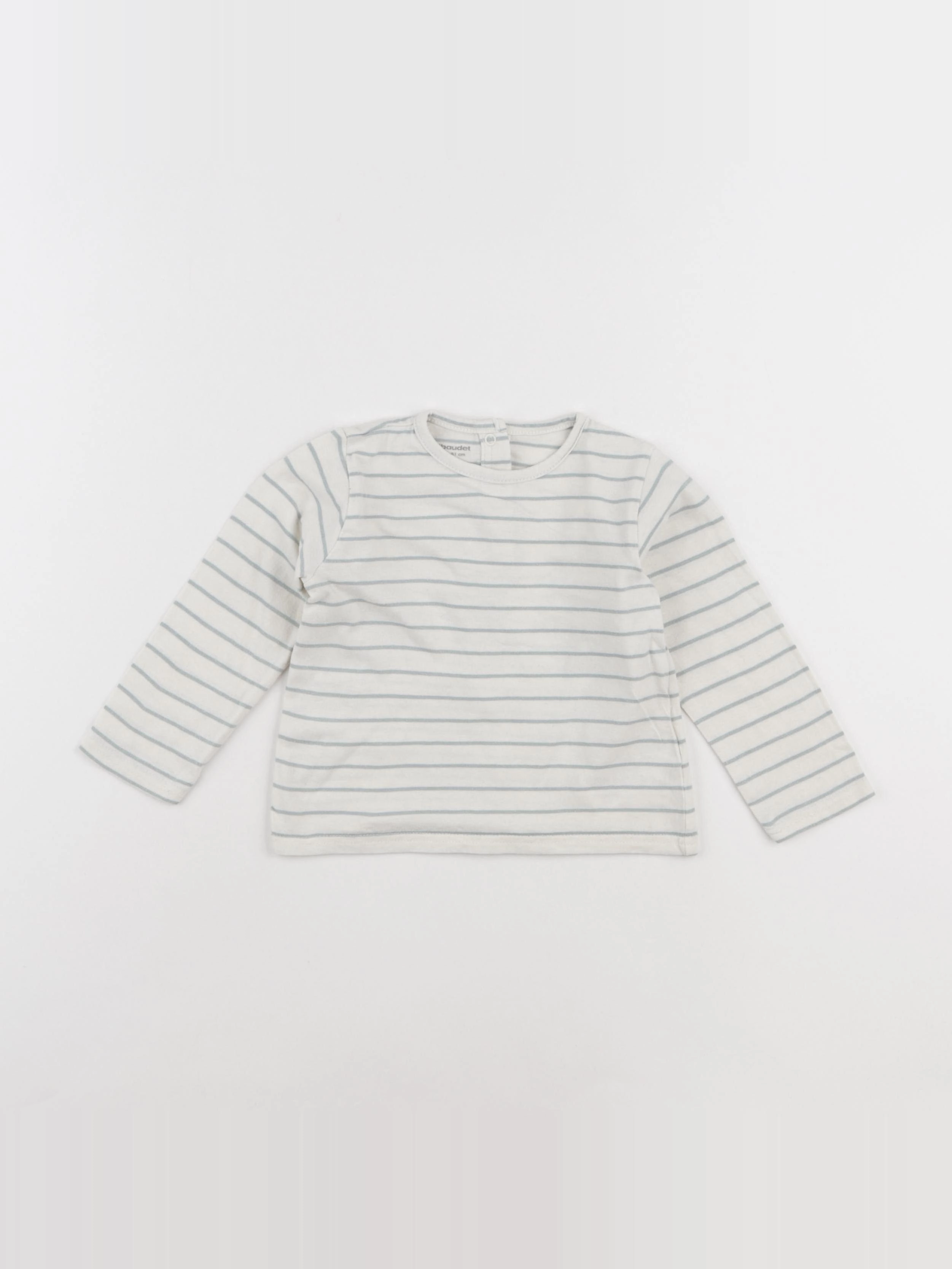 Vertbaudet - tee-shirt blanc - 18 mois