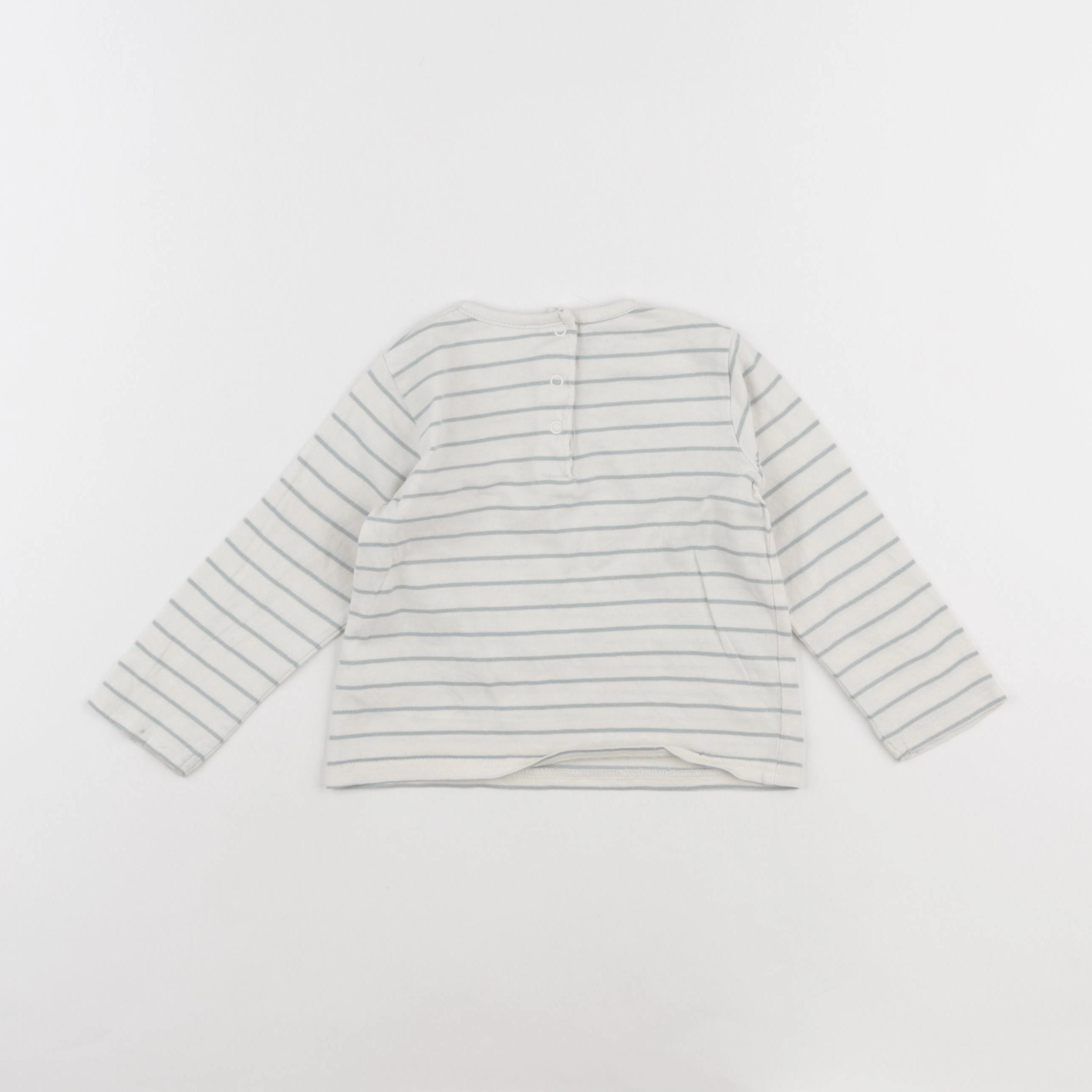 Vertbaudet - tee-shirt blanc - 18 mois