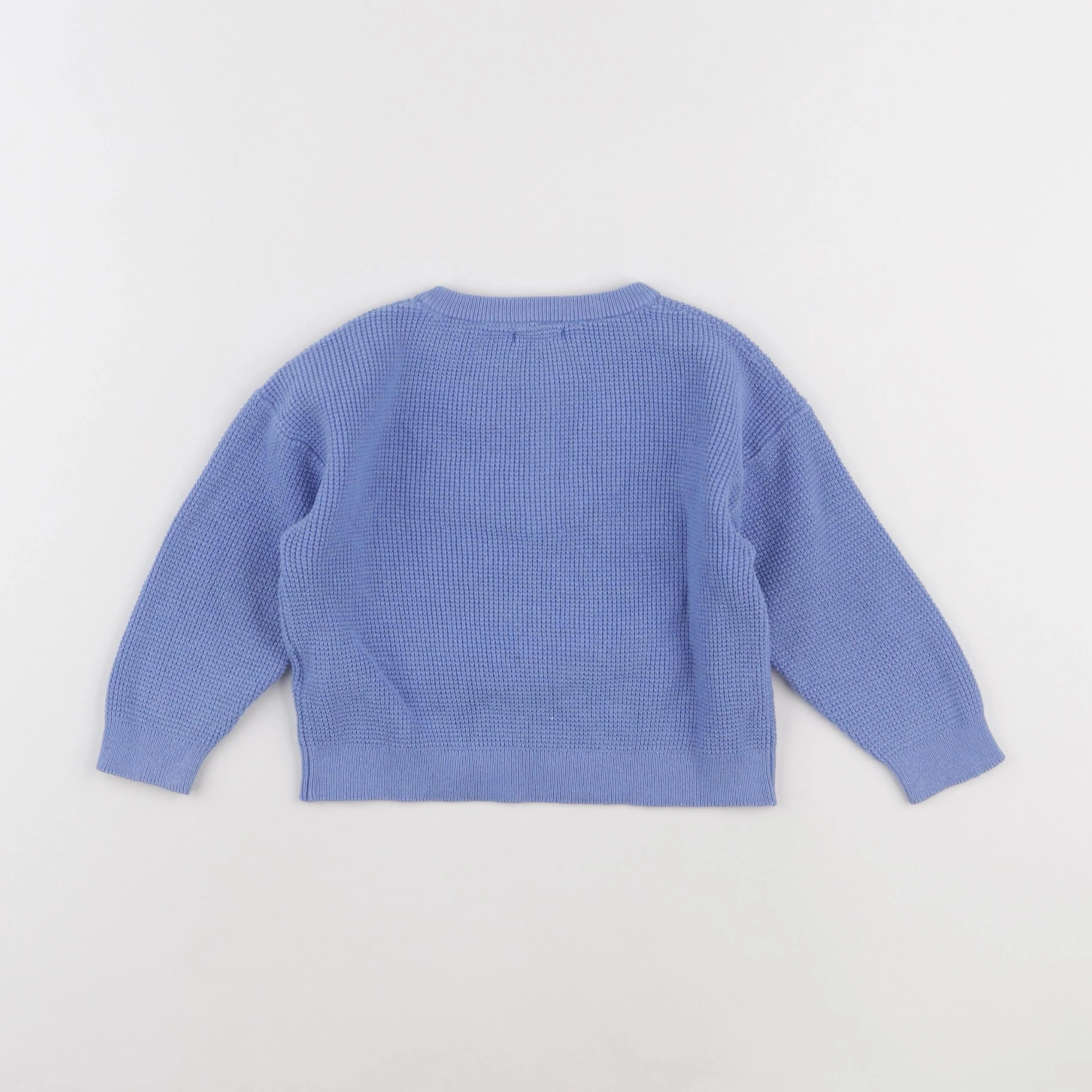 Vertbaudet - pull bleu - 18 mois