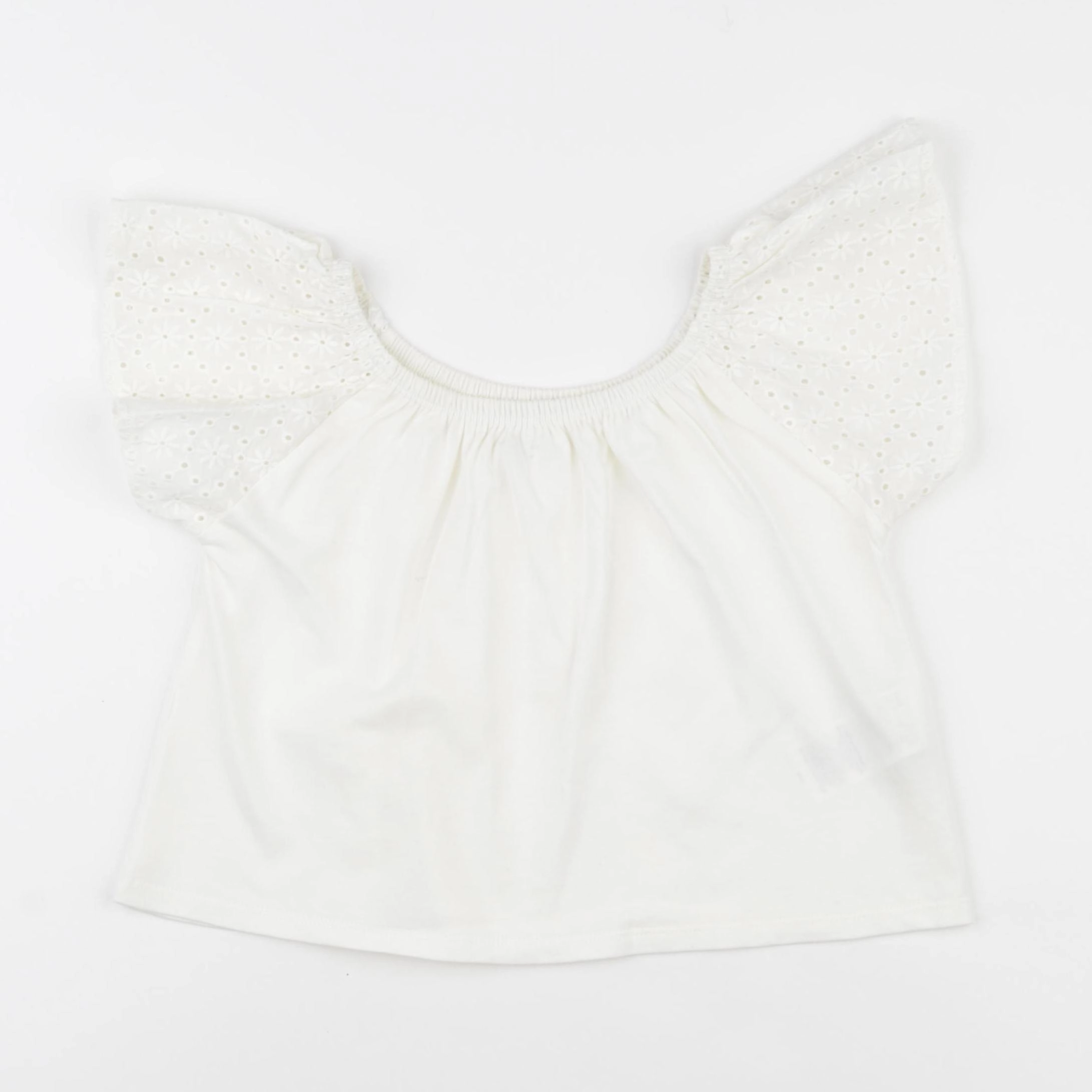 Vertbaudet - tee-shirt blanc - 2 ans