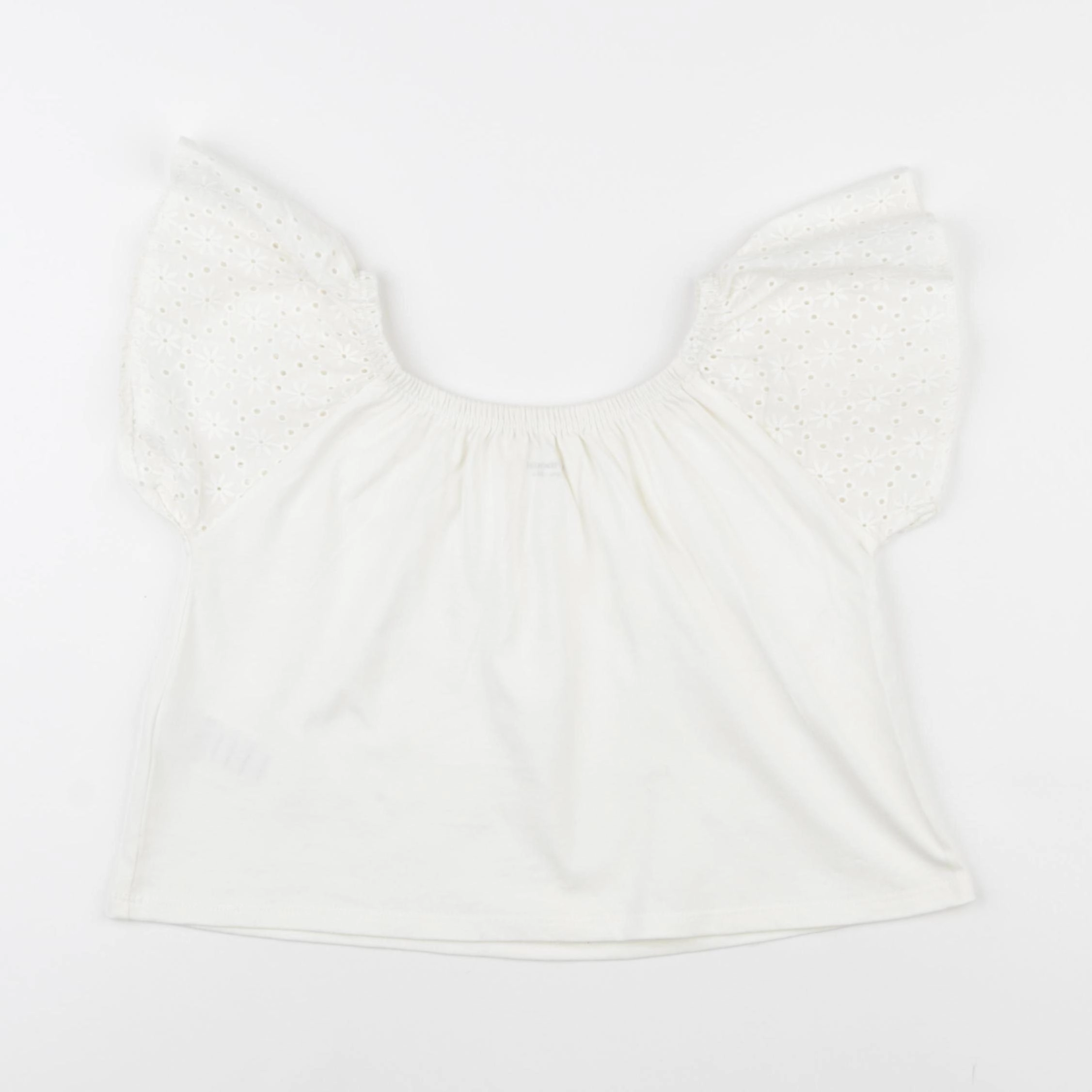 Vertbaudet - tee-shirt blanc - 2 ans