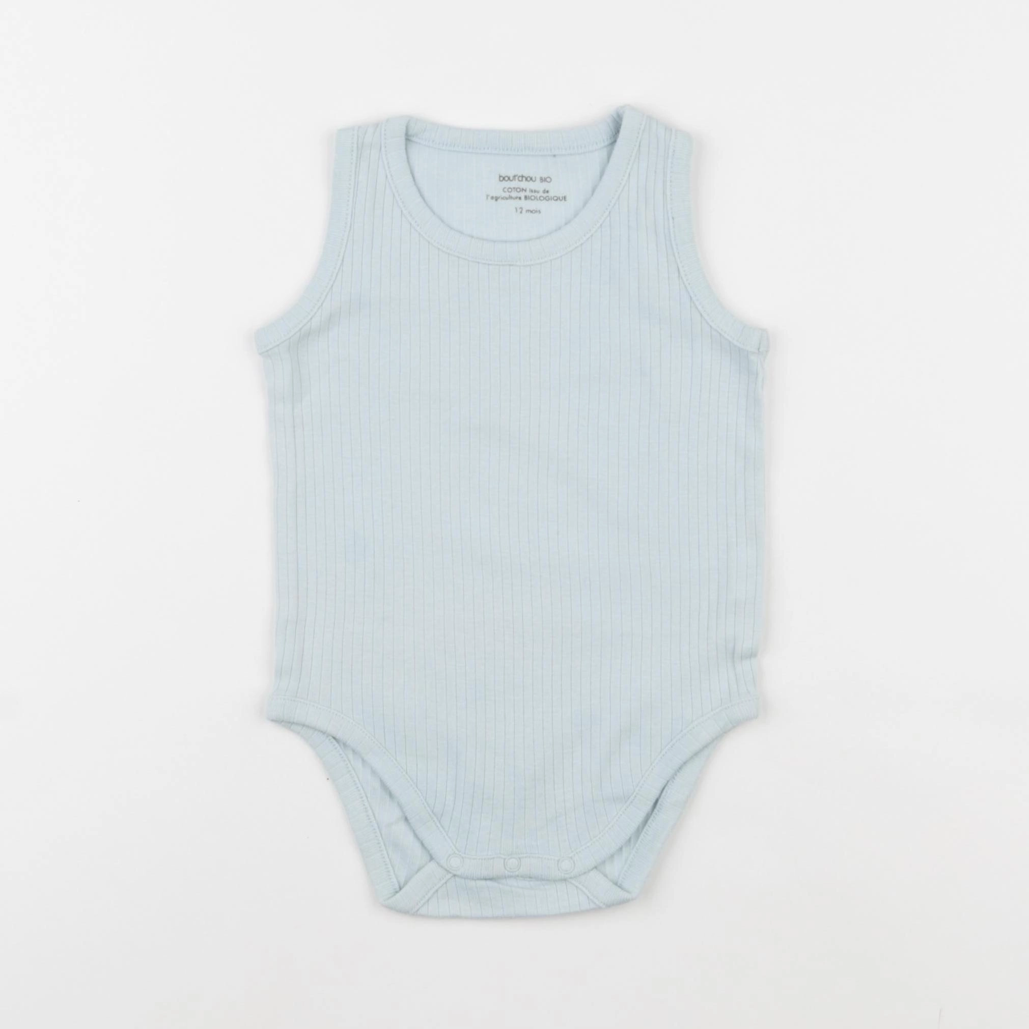 Boutchou - body bleu - 12 mois