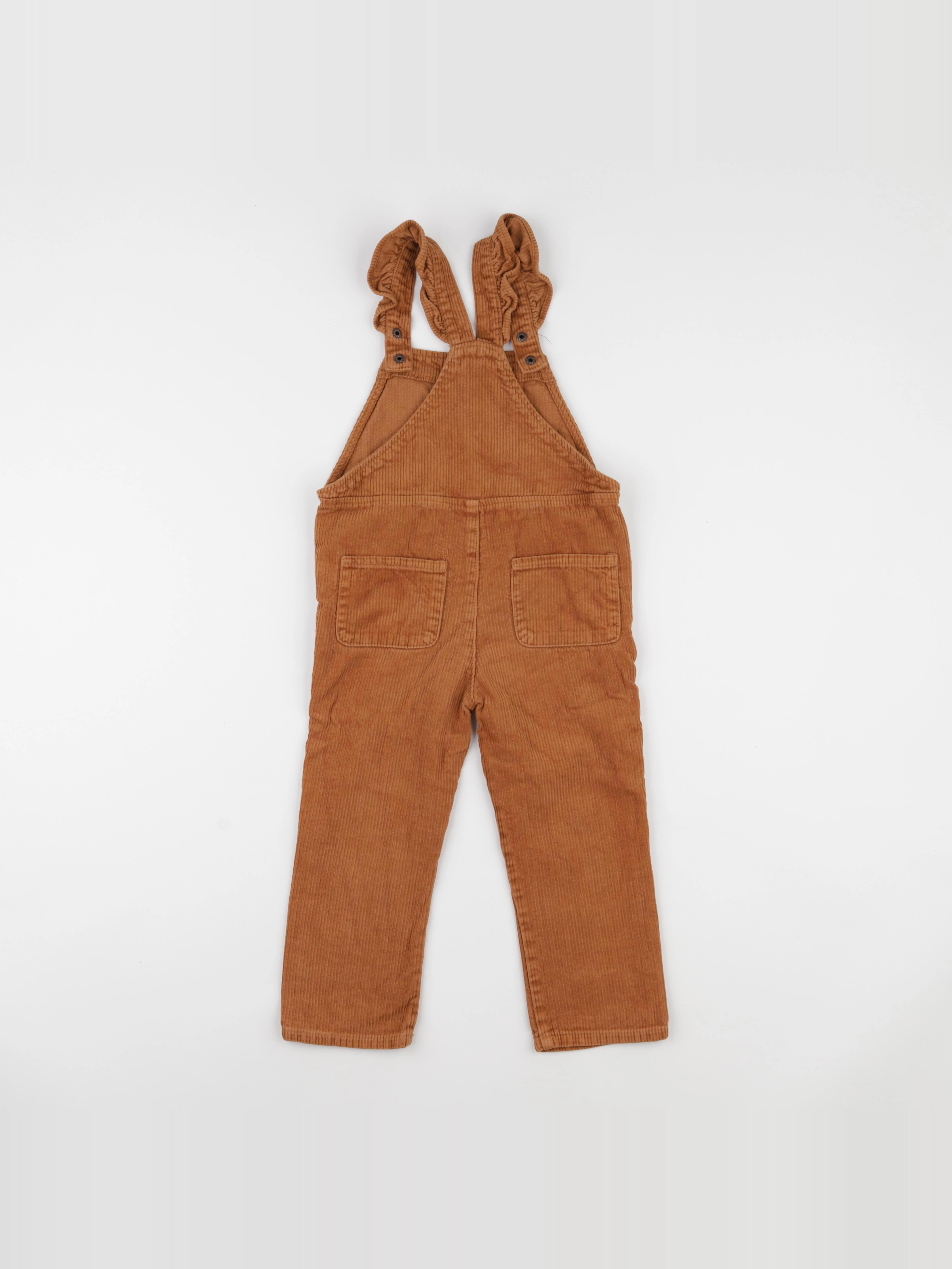 Vertbaudet - salopette marron - 4 ans