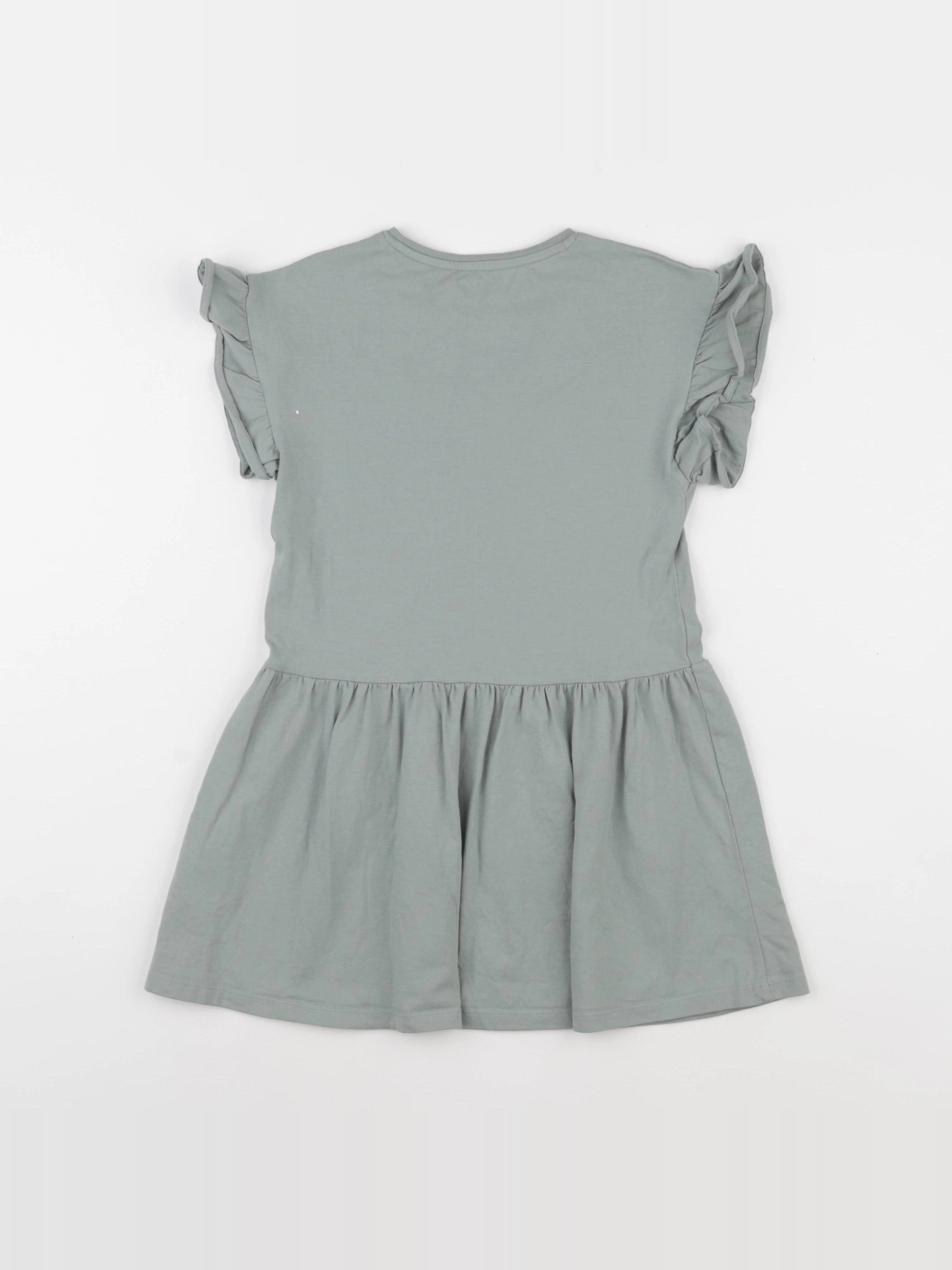 Vertbaudet - robe vert - 6 ans