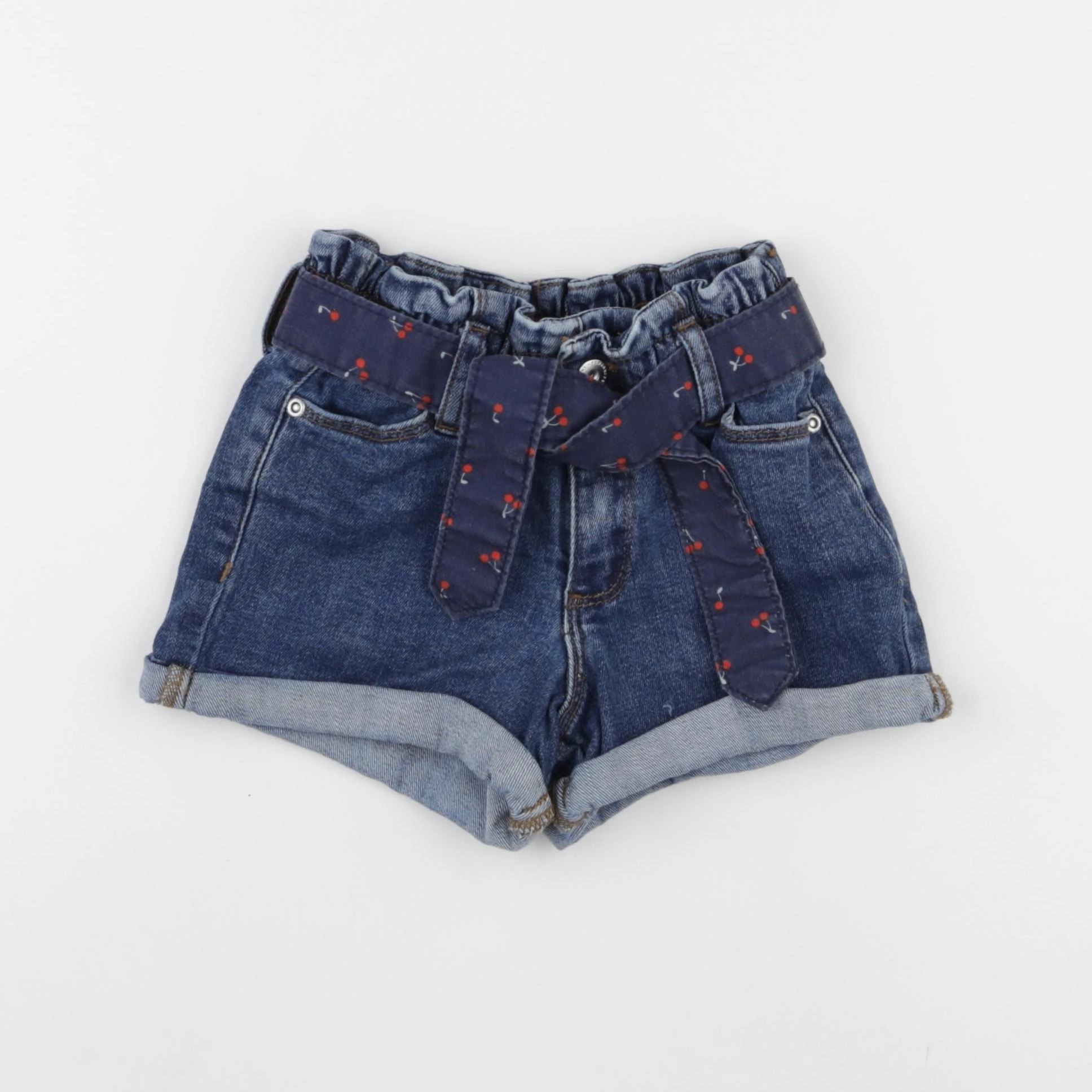 Vertbaudet - short bleu - 4 ans