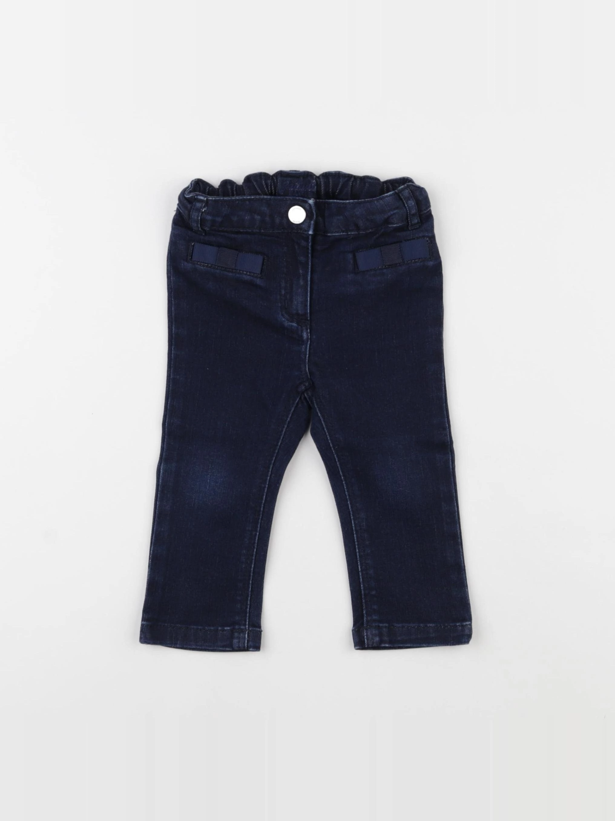 Jacadi - jean bleu - 12 mois