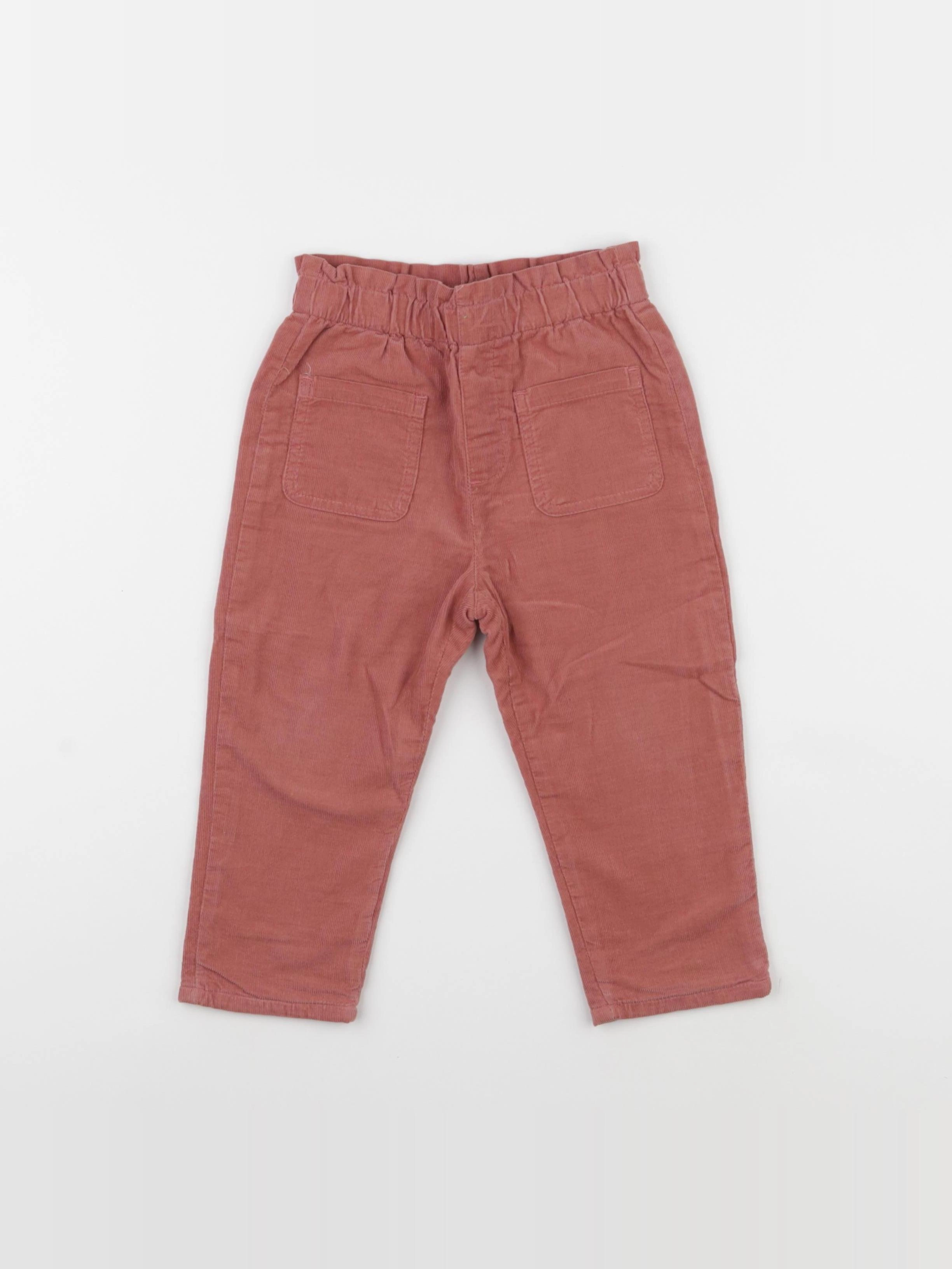 Boutchou - pantalon rouge - 18 mois