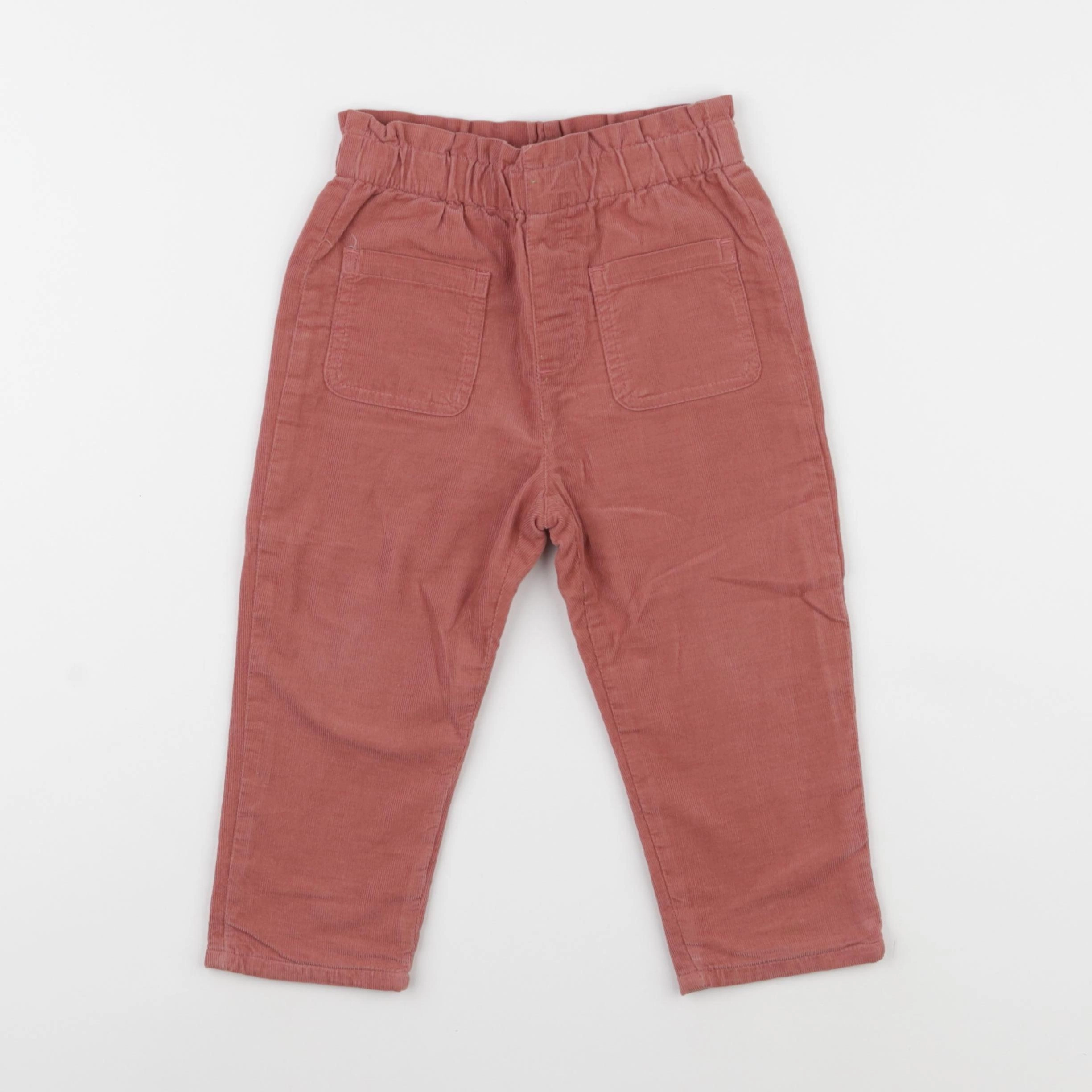 Boutchou - pantalon rouge - 18 mois